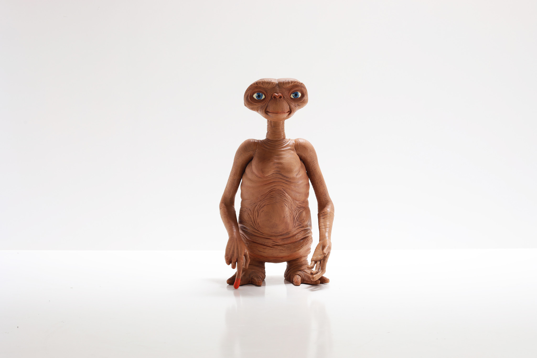 Originele levensgrote E.T geproduceerd door Universal studio voor Neca