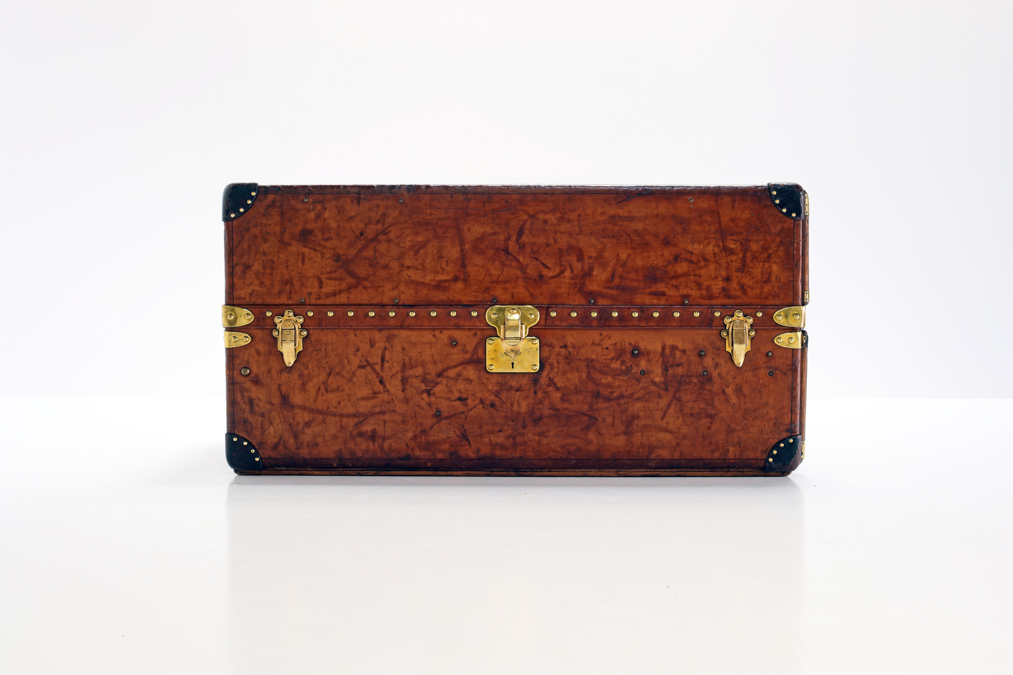 Lederen Louis Vuitton garderobe koffer, 1920's