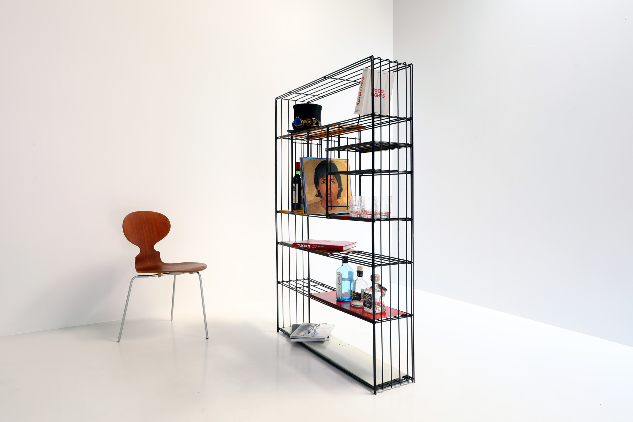 Extra Large Bookshelf by Tjerk Reijenga for Pilastro 1950's