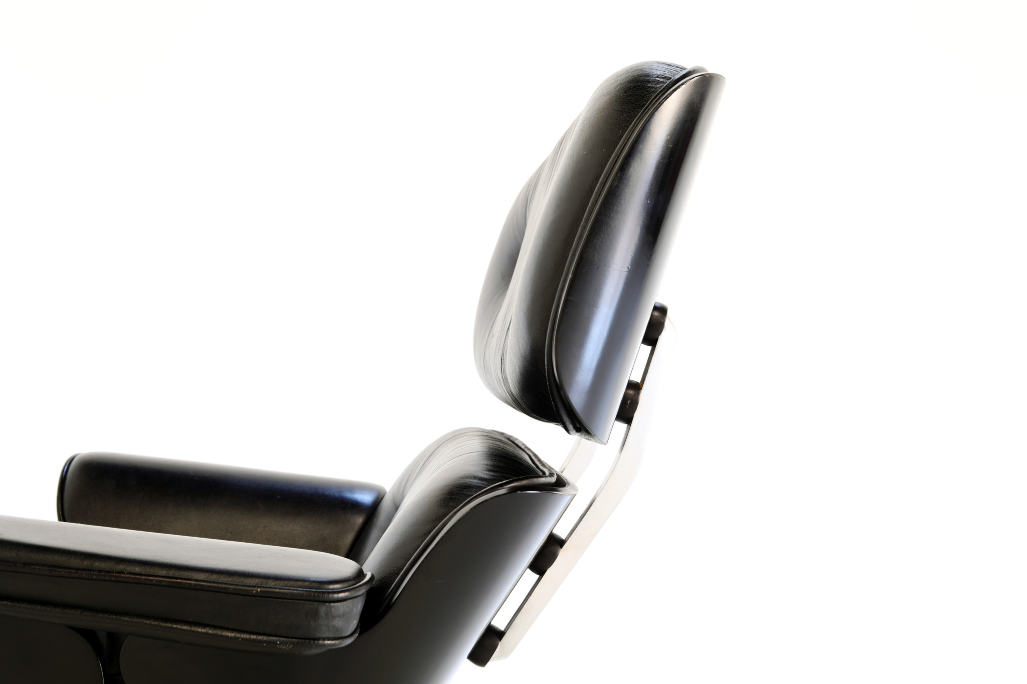 Vintage Eames Lounge Chair "Black Edition", 1970's