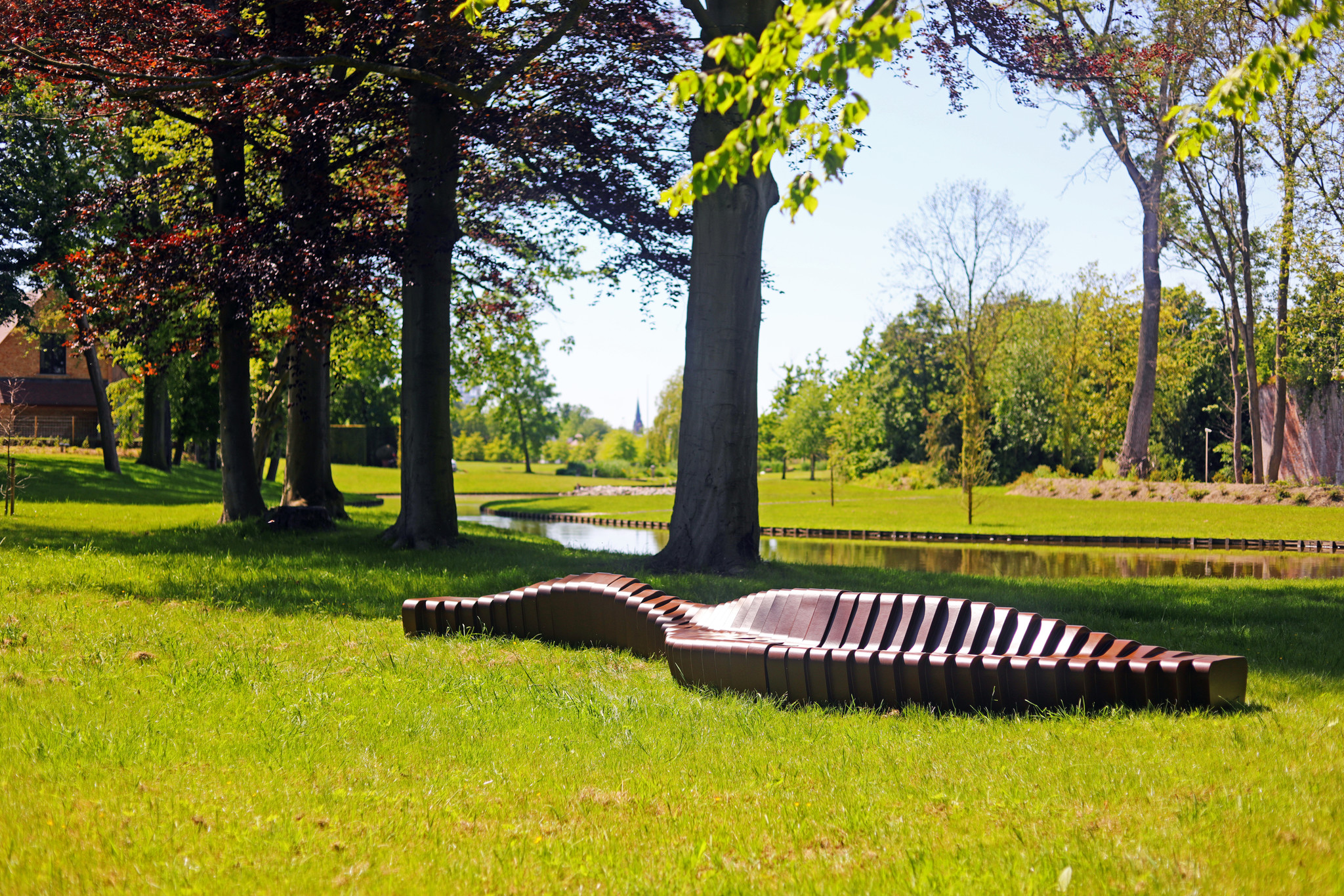 Exceptional outdoor sofa, "Cliffy 6000" designed by RAINER MUTSCH