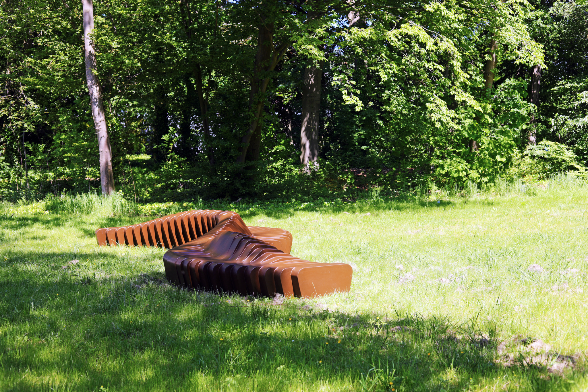 Exceptional outdoor sofa, "Cliffy 6000" designed by RAINER MUTSCH