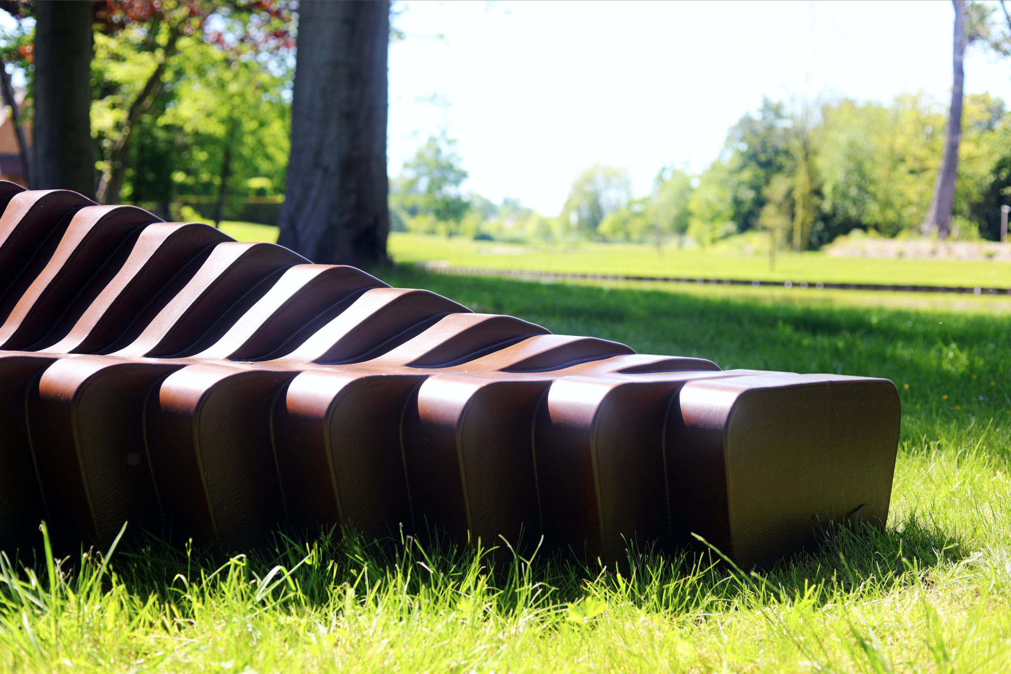 Exceptional outdoor sofa, "Cliffy 6000" designed by RAINER MUTSCH