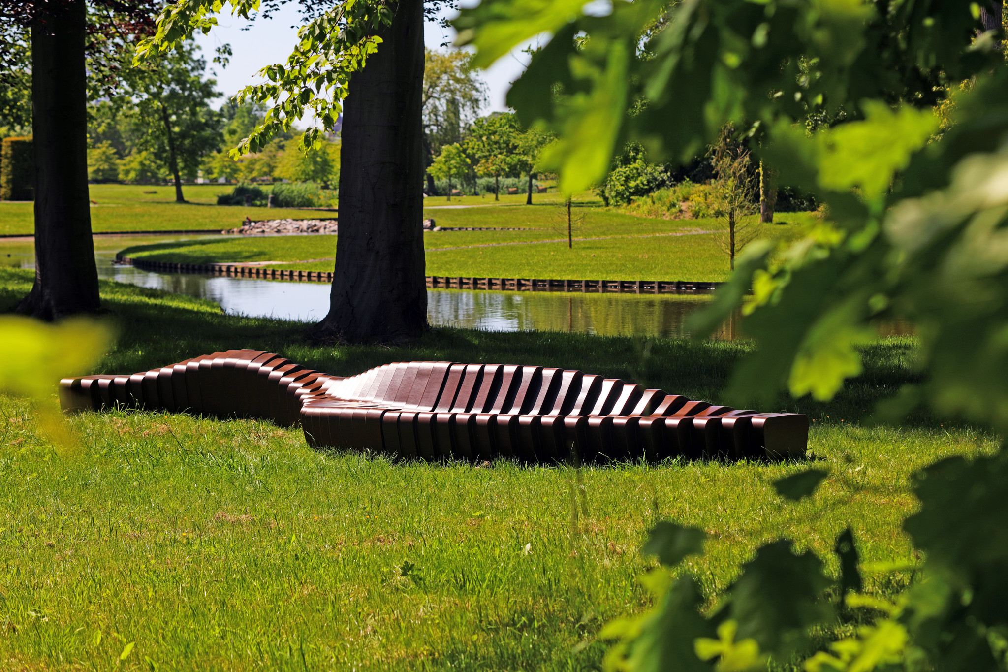 Exceptional outdoor sofa, "Cliffy 6000" designed by RAINER MUTSCH