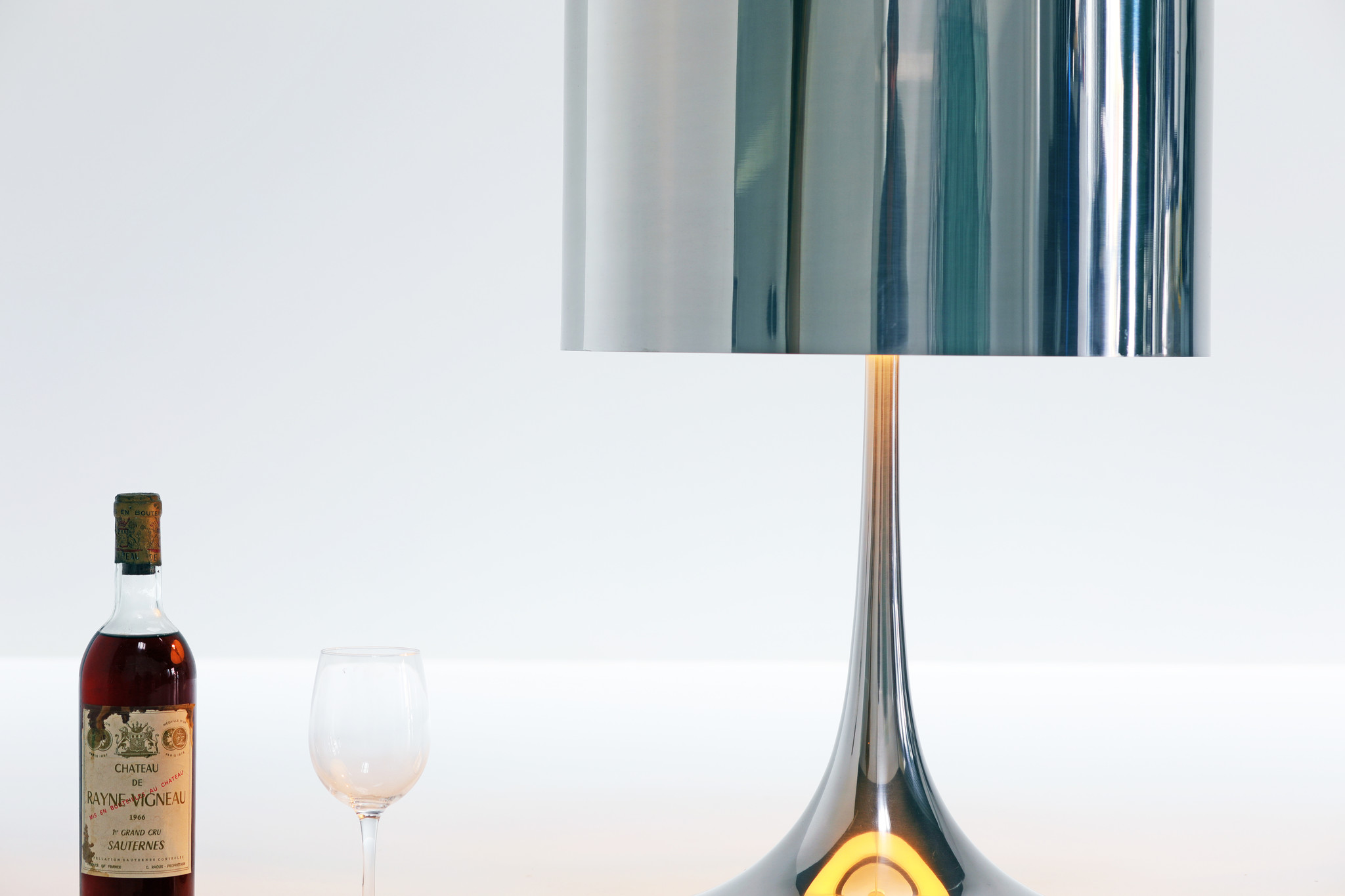Flos Table lamp Spun light "chrome edition"