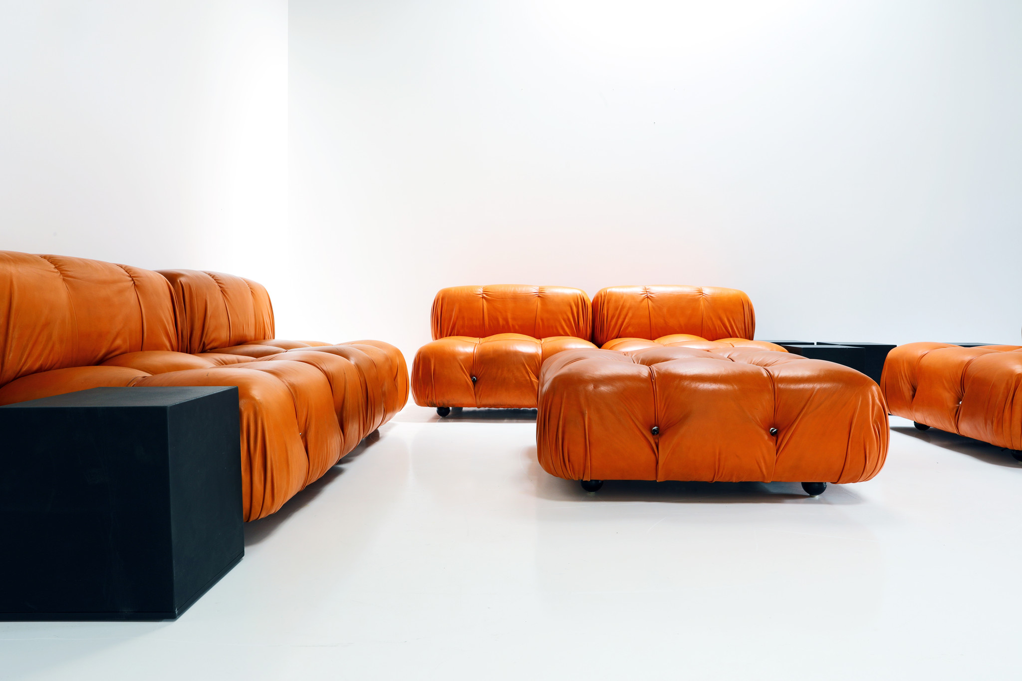 VINTAGE CAMALEONDA SOFA ONTWORPEN DOOR MARIO BELLINI VOOR B&B ITALIA, 1971