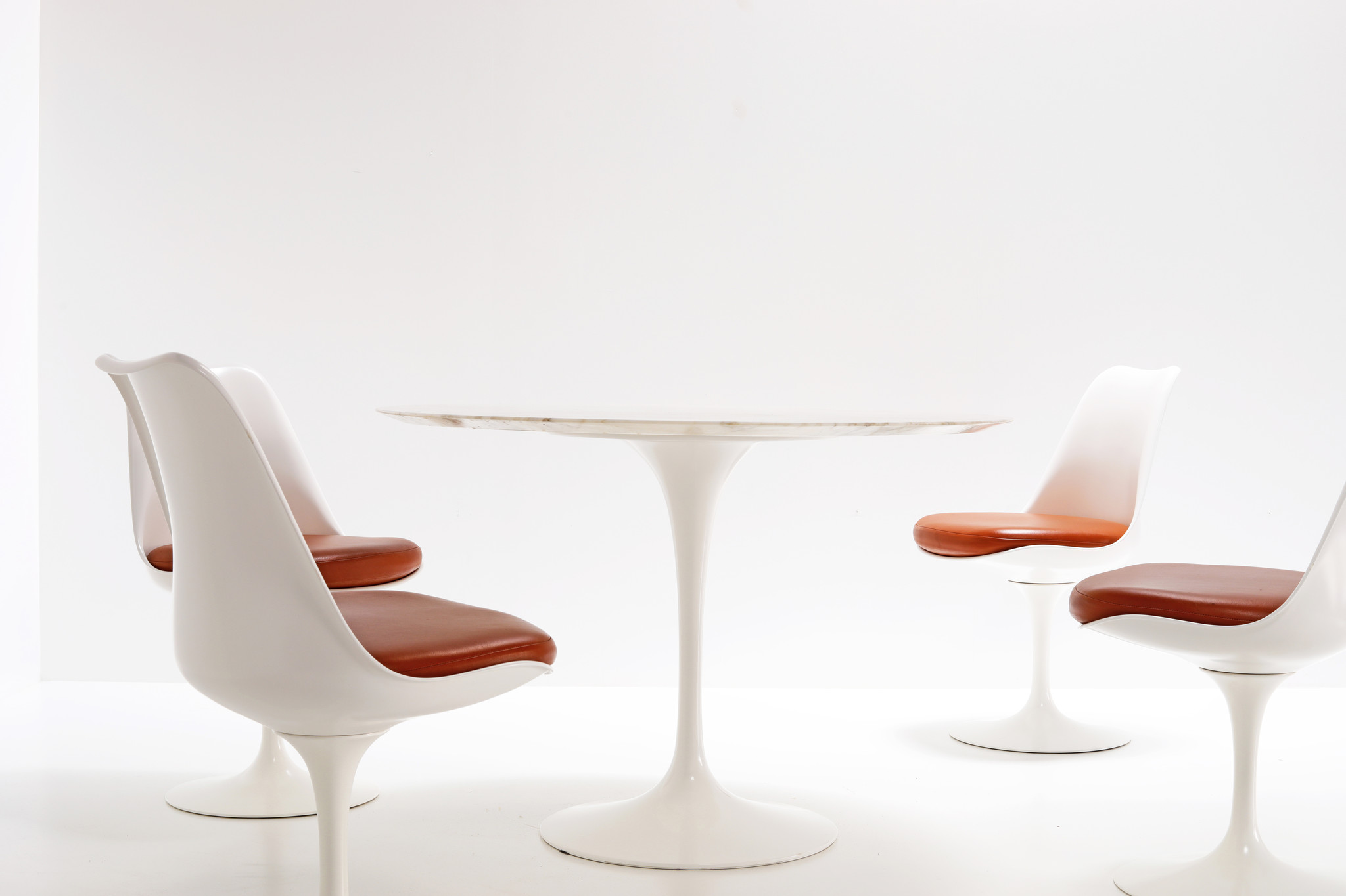 ENSEMBLE DE REPAS ORIGINAL KNOLL POUR KNOLL