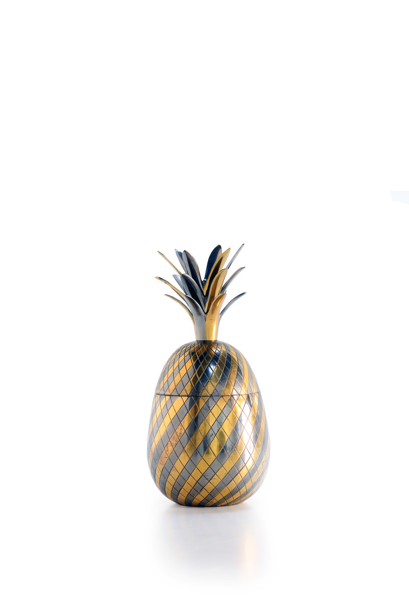 BRASS PINEAPPLE ICE BUCKET THE HOUSE OF WAUW