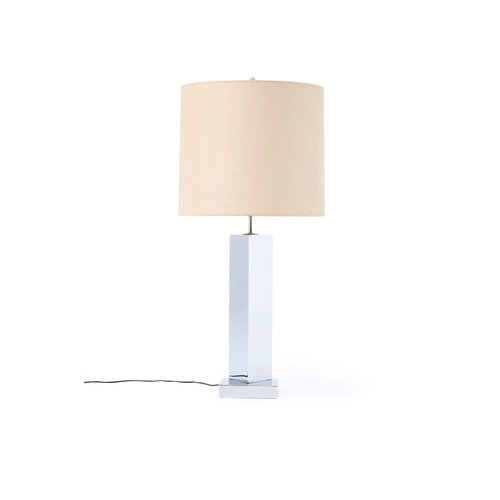 Lampe de table vintage Belgo Chrome