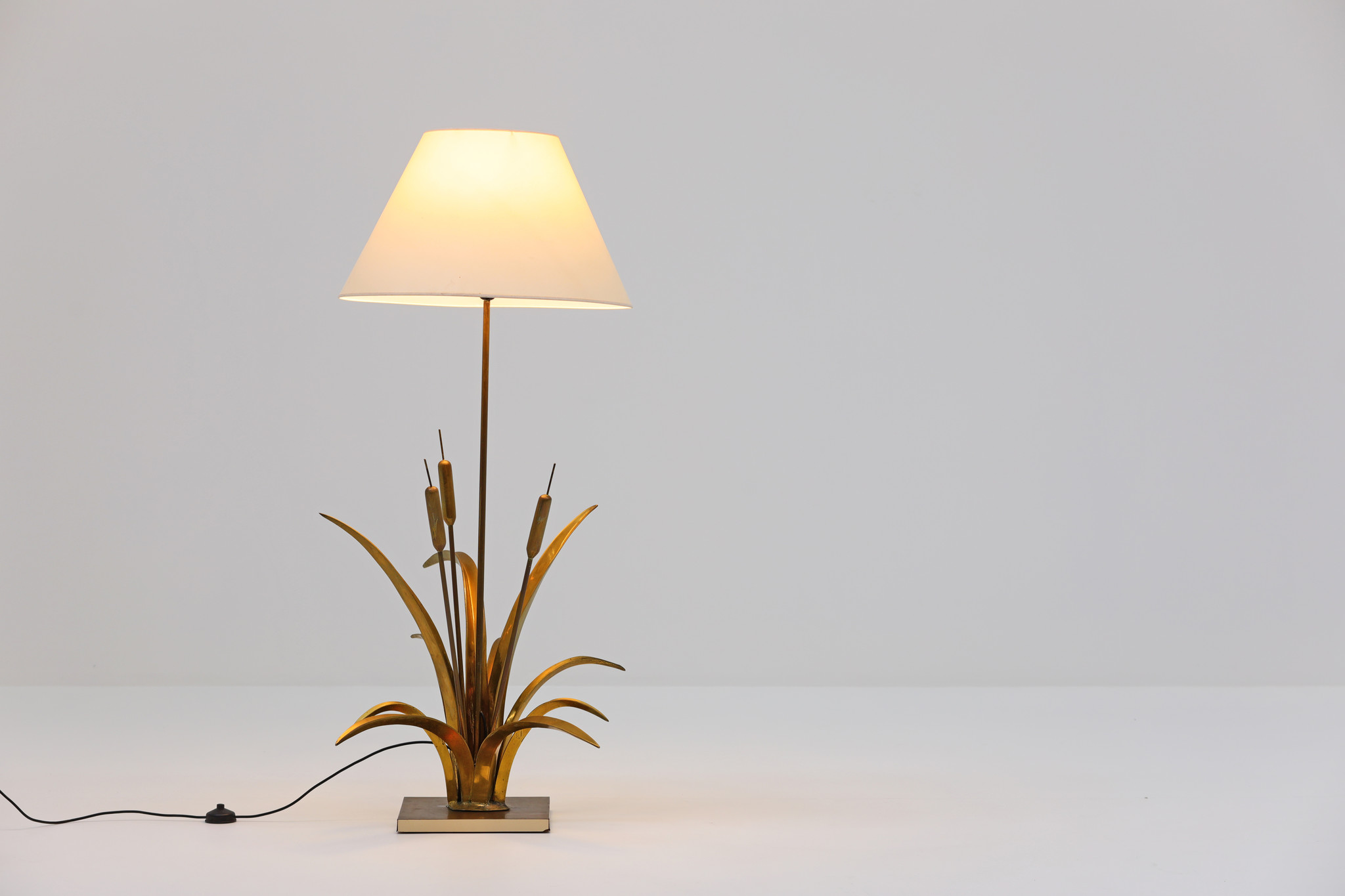 rare Maison Jansen floor lamp designed by Christian Téchoueyres