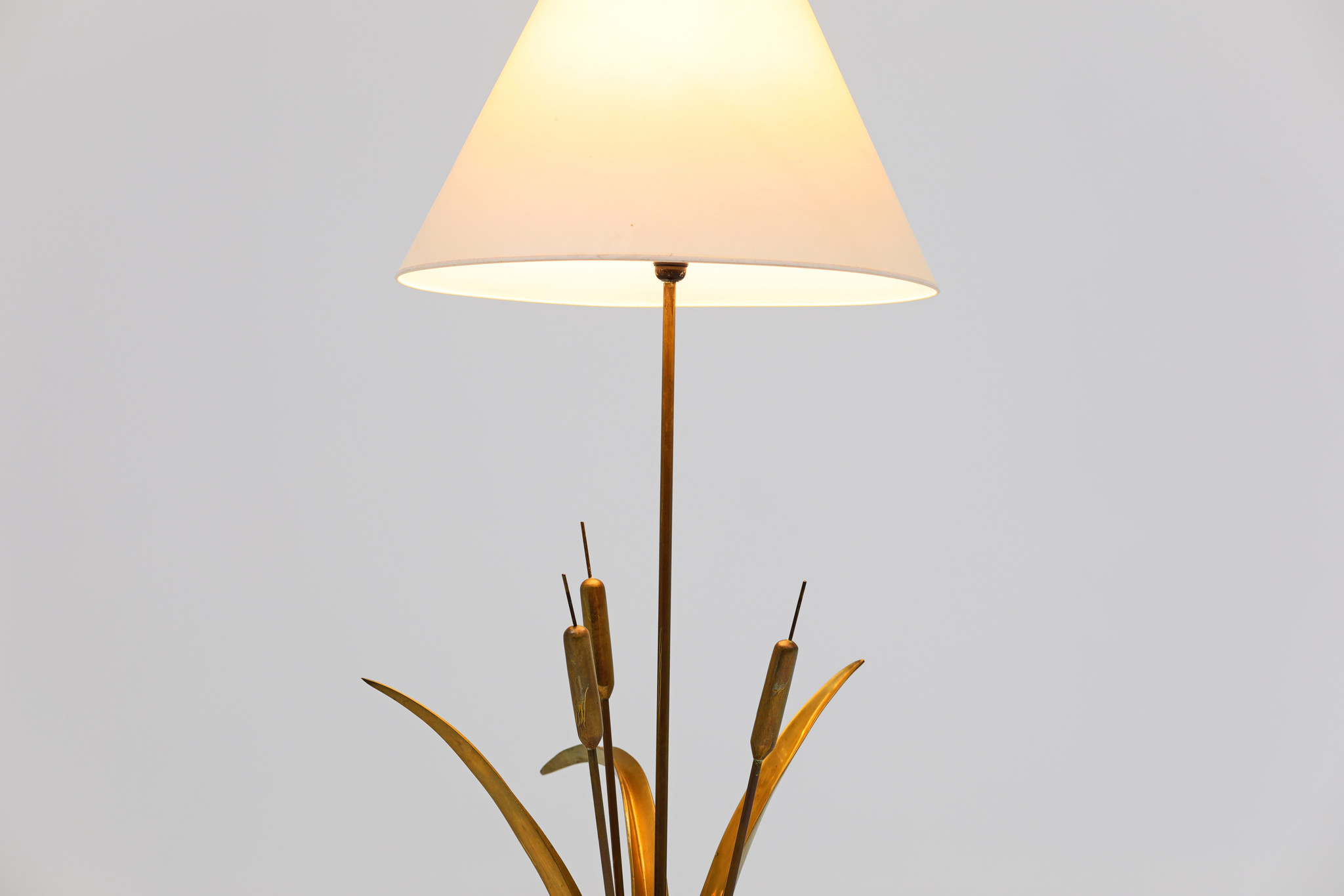 rare Maison Jansen floor lamp designed by Christian Téchoueyres