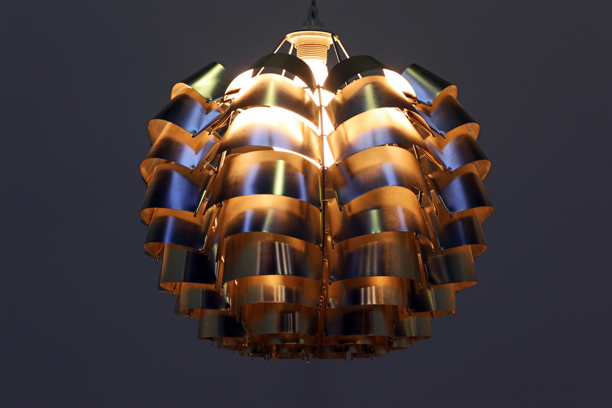 Max Sauze model "Orion" chandelier, 1970s