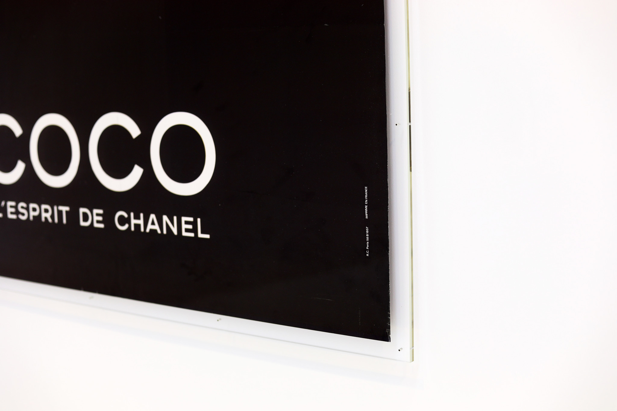 ORIGINAL XXL POSTER COCO L'ESPRIT CHANEL, 1991 - THE HOUSE OF WAUW