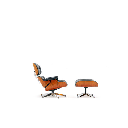 Chaise longue et pouf Eames
