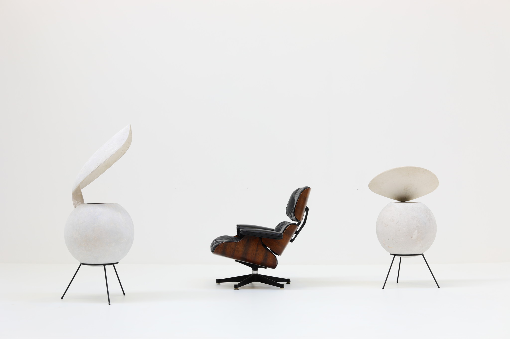 Vintage Eames Lounge Chair Rosewood, 1960's