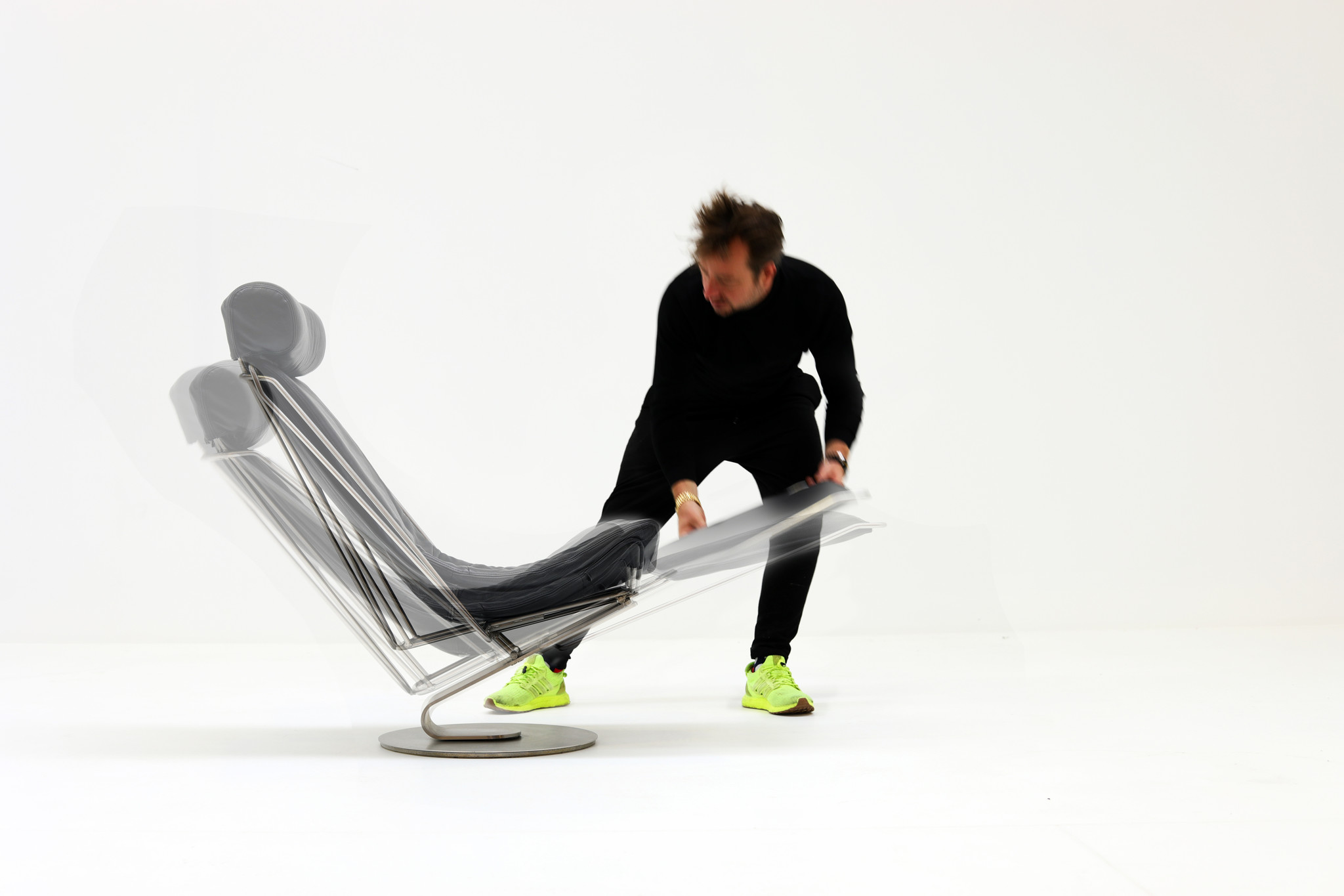 Chaise longue par Oluf Lund