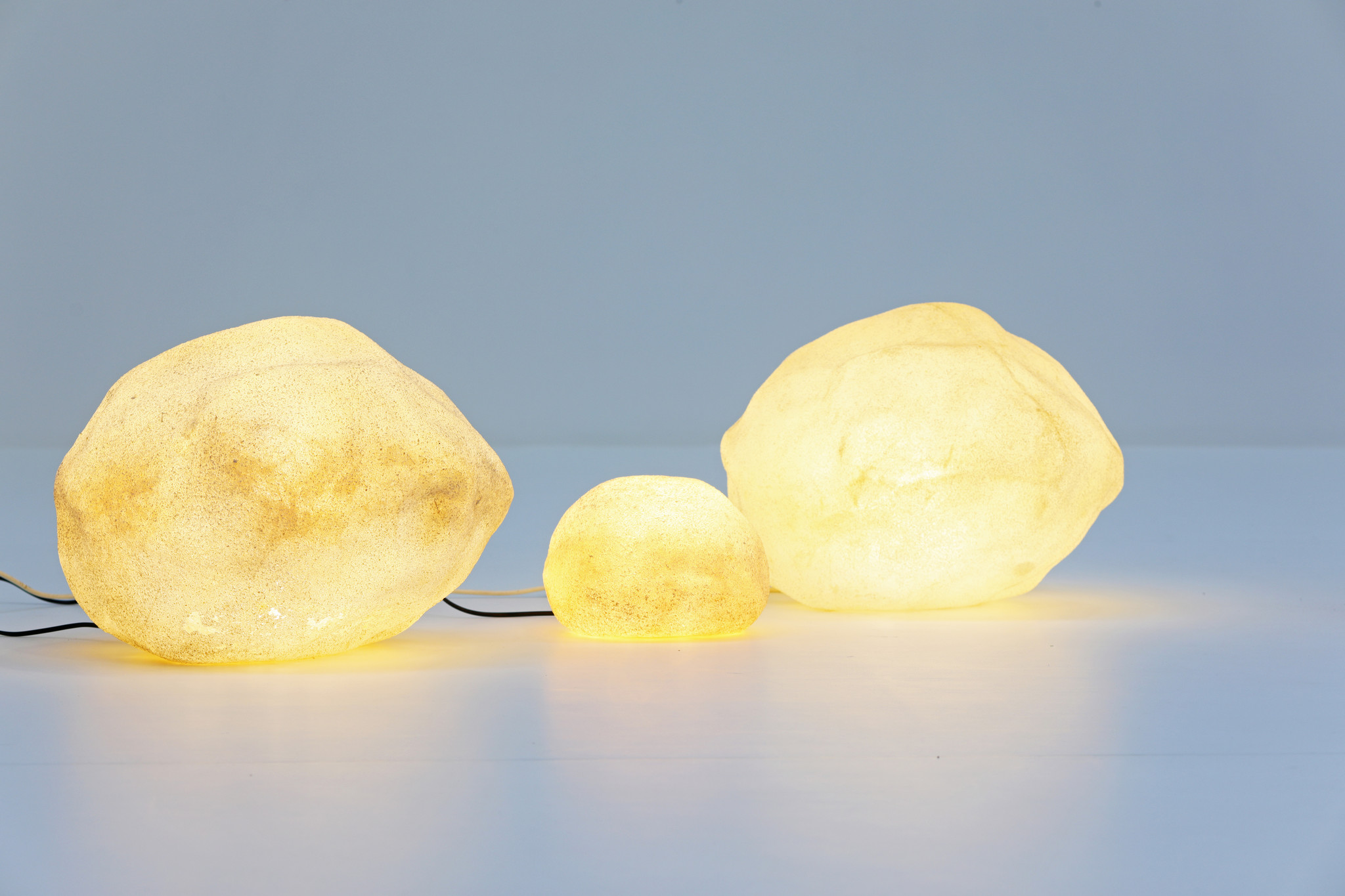 Moon Rock lamps by André Cazenave for Singleton, 1960s
