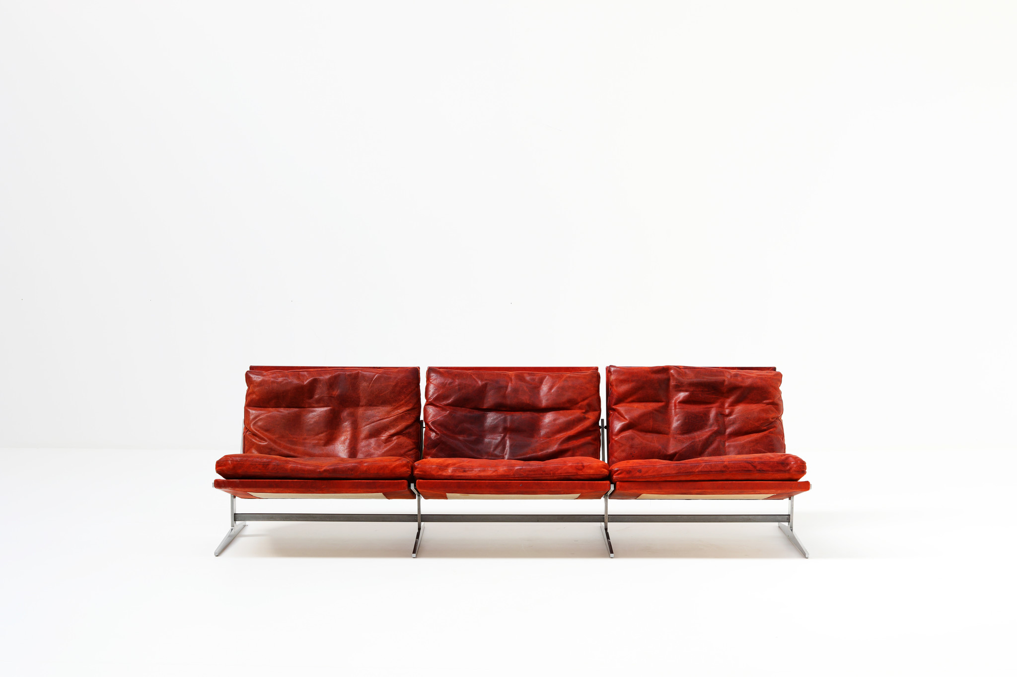 Sofa B0-563  by jørgen kastholm and preben fabricius for  BO-EX, 1960's