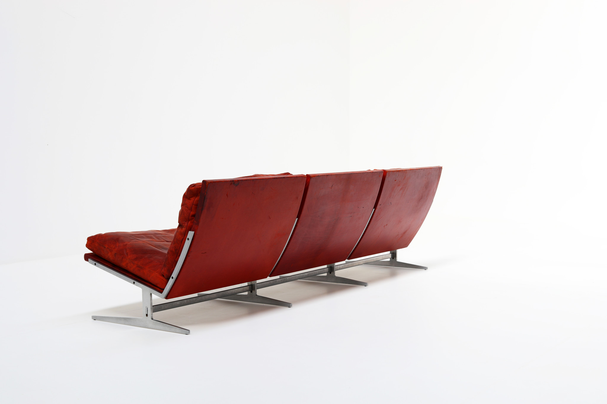 Sofa B0-563 by jørgen kastholm and preben fabricius for BO-EX, 1960's