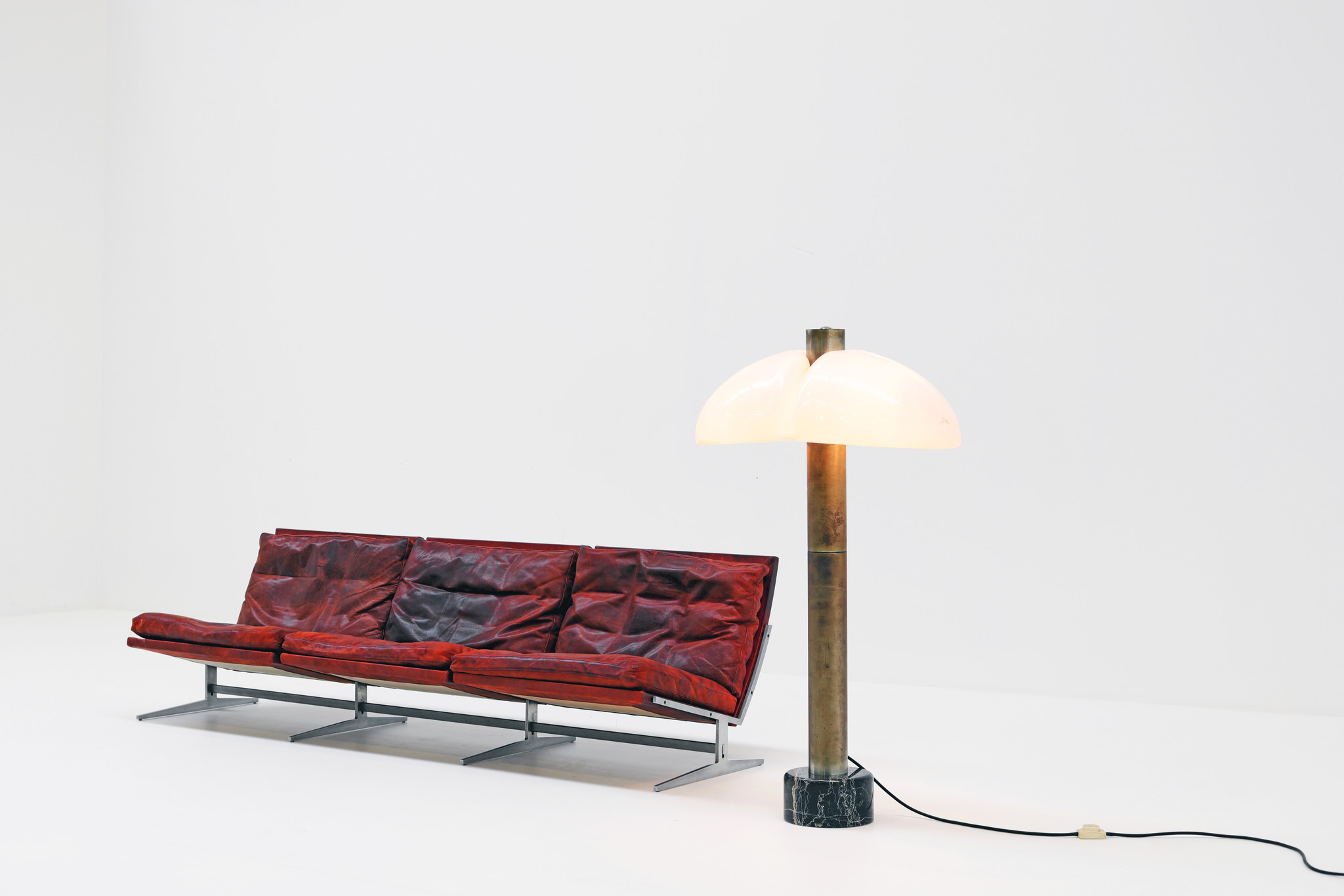 Rare floor Lamp by Sergio Mazza and Giuliana Gramigna for Quattrifolio Design