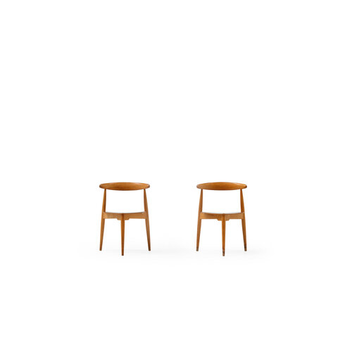 Chaises Heart par Hans J. Wegner