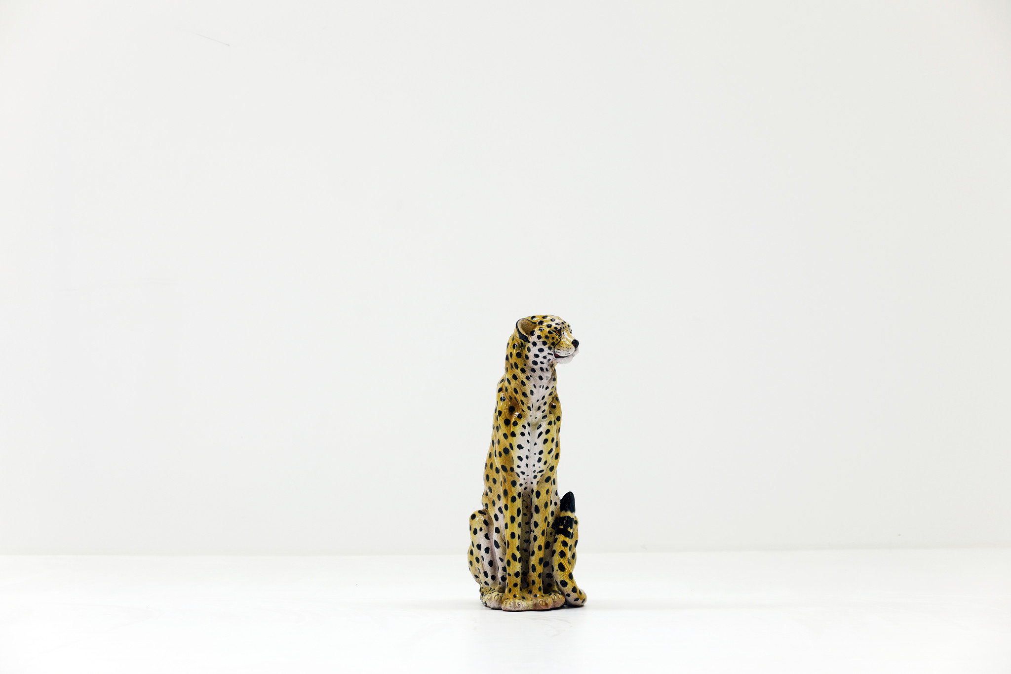 Italian ceramic Leopard, 1970's