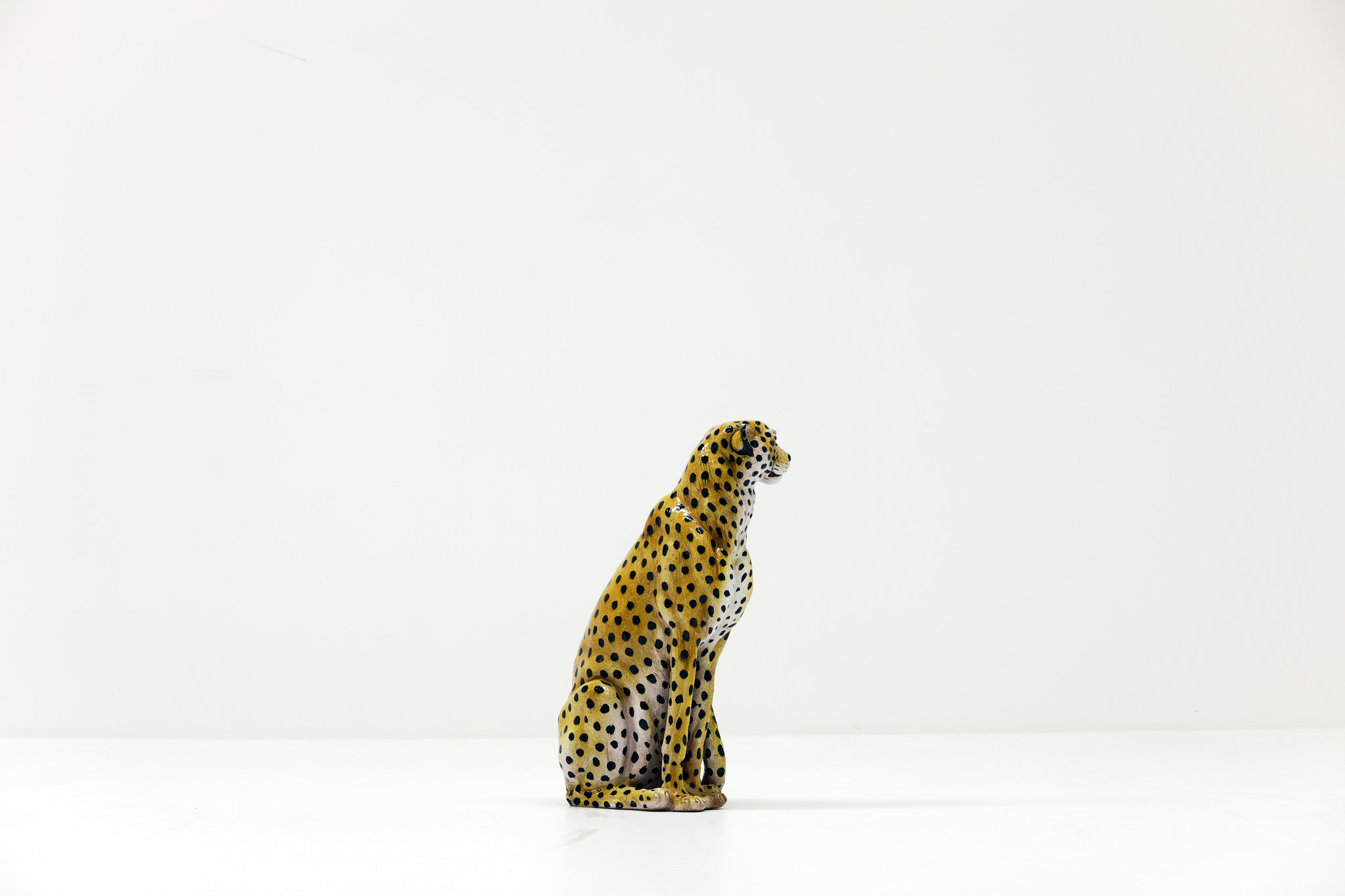 Italian ceramic Leopard, 1970's