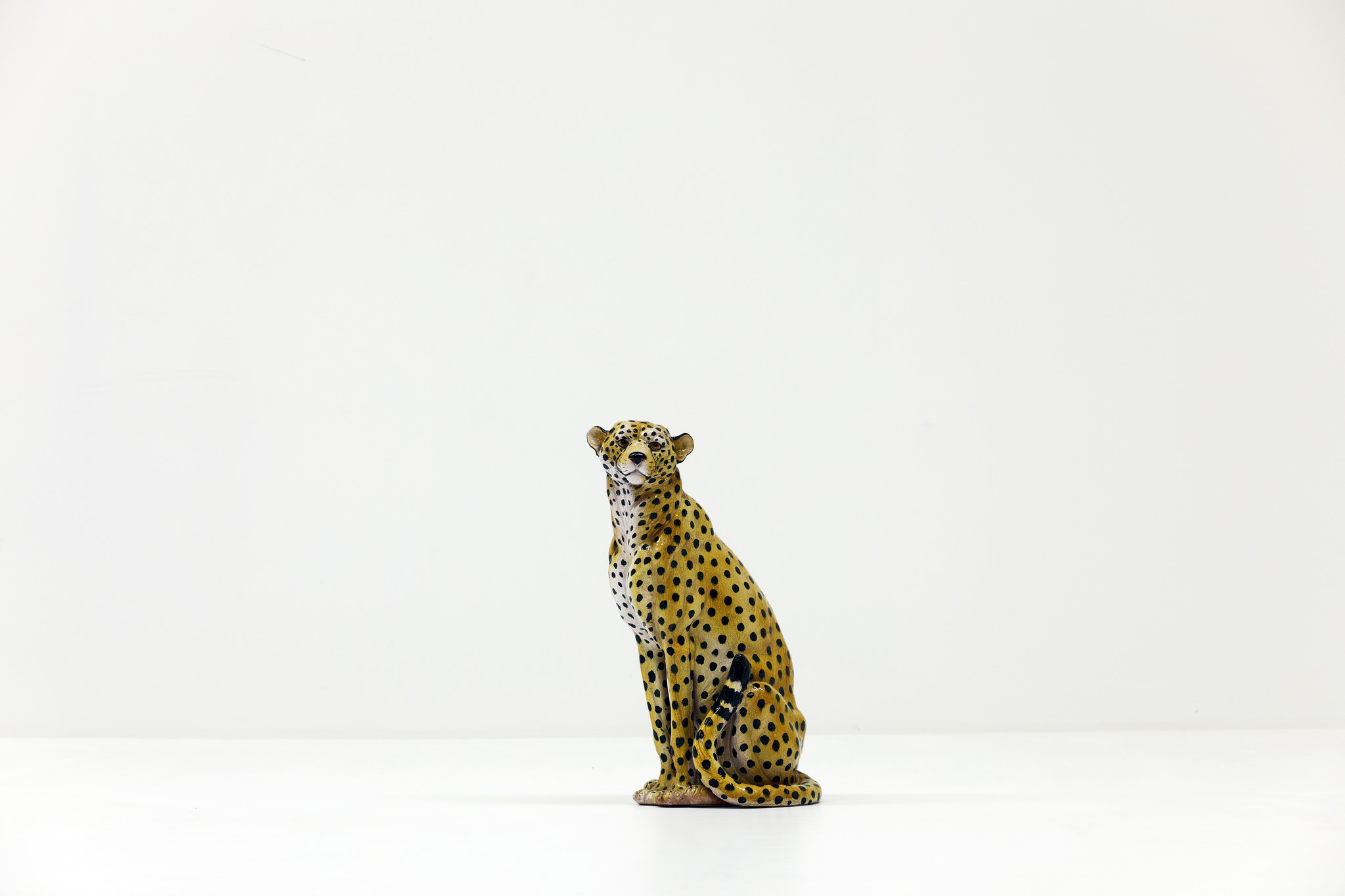 Italian ceramic Leopard, 1970's