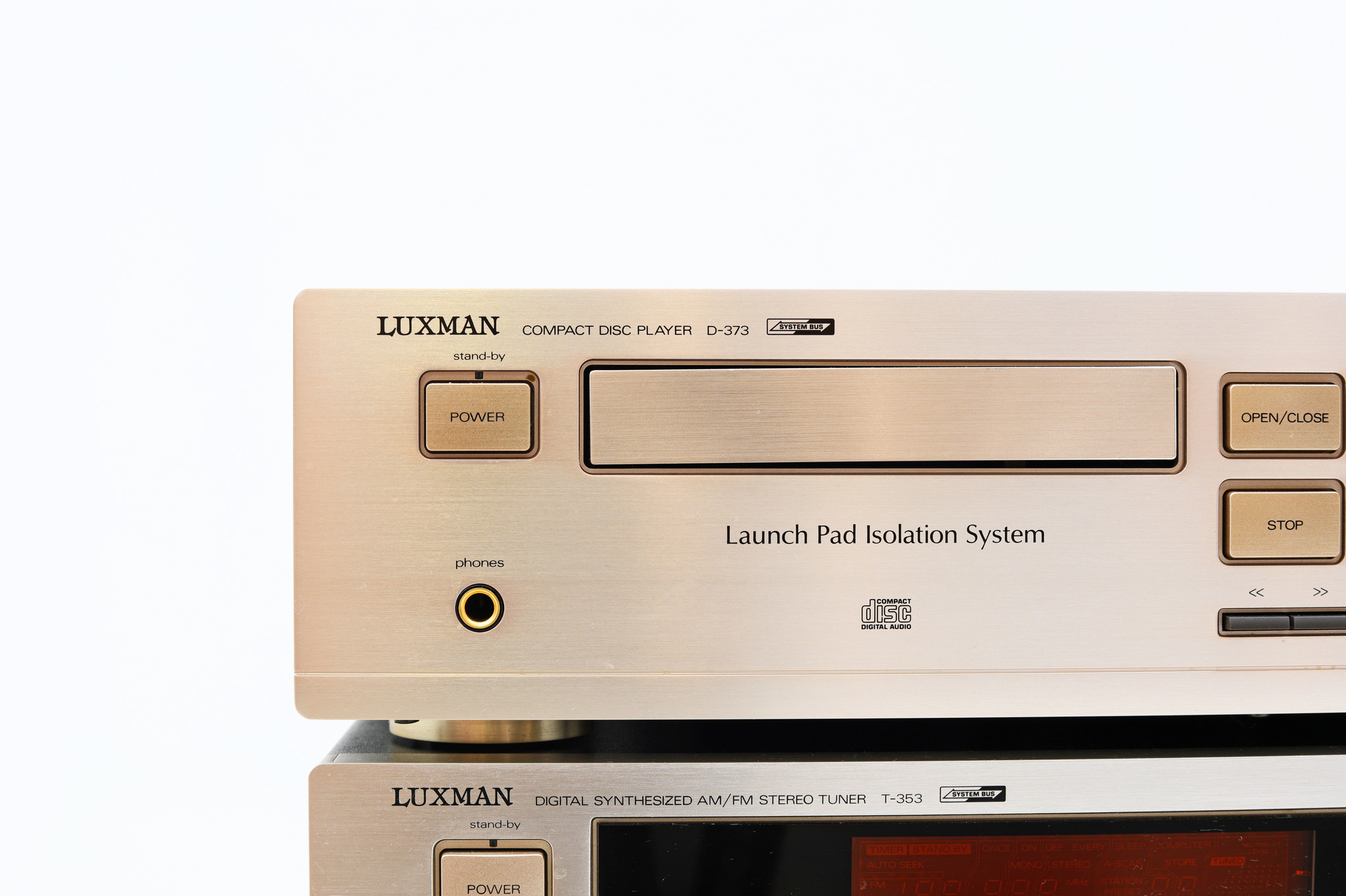 Luxman stereo "300 GOLD Series" tower, 1990s
