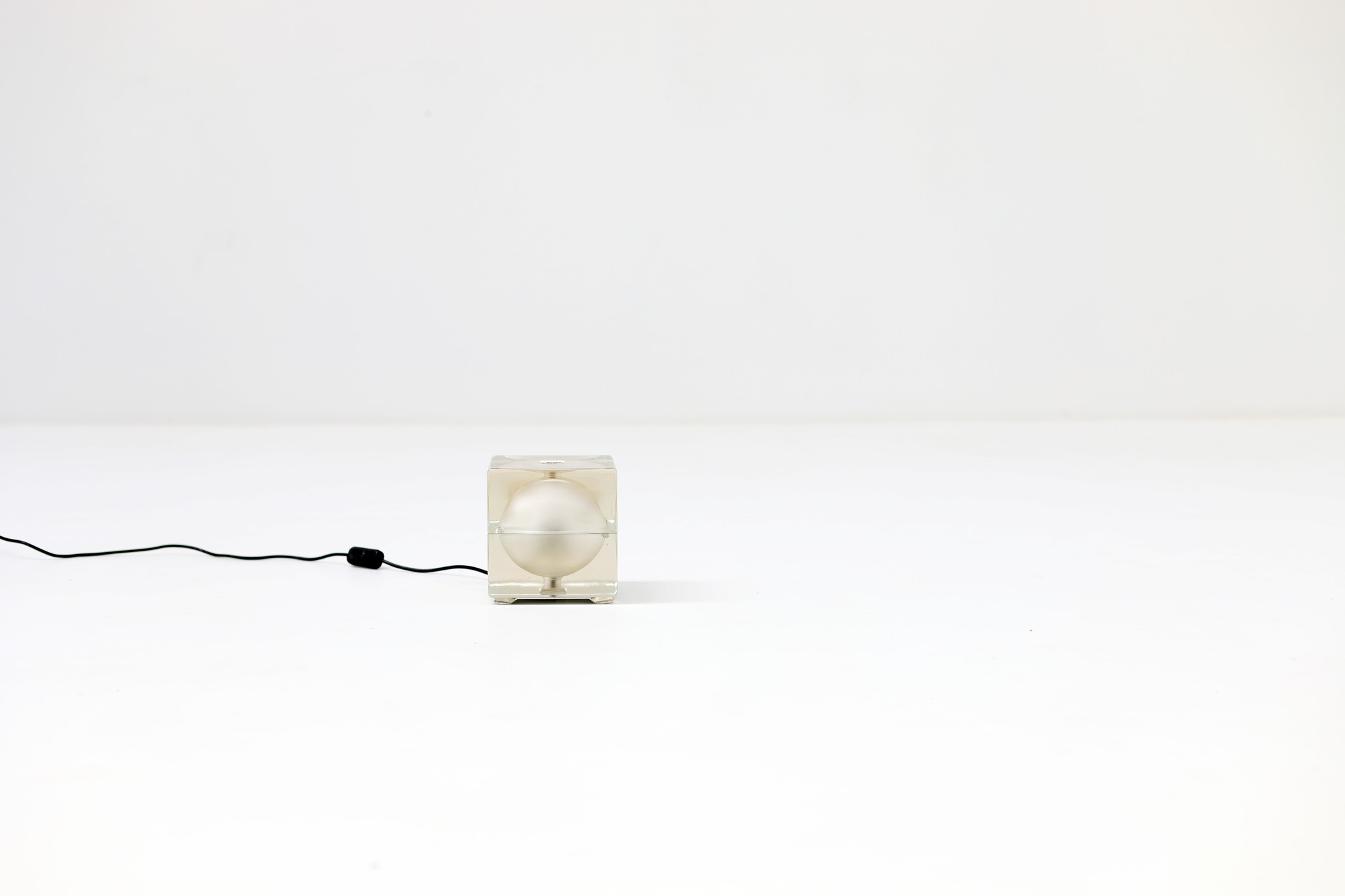 Cubosphere Table Lamp designed by Alessandro Mendini