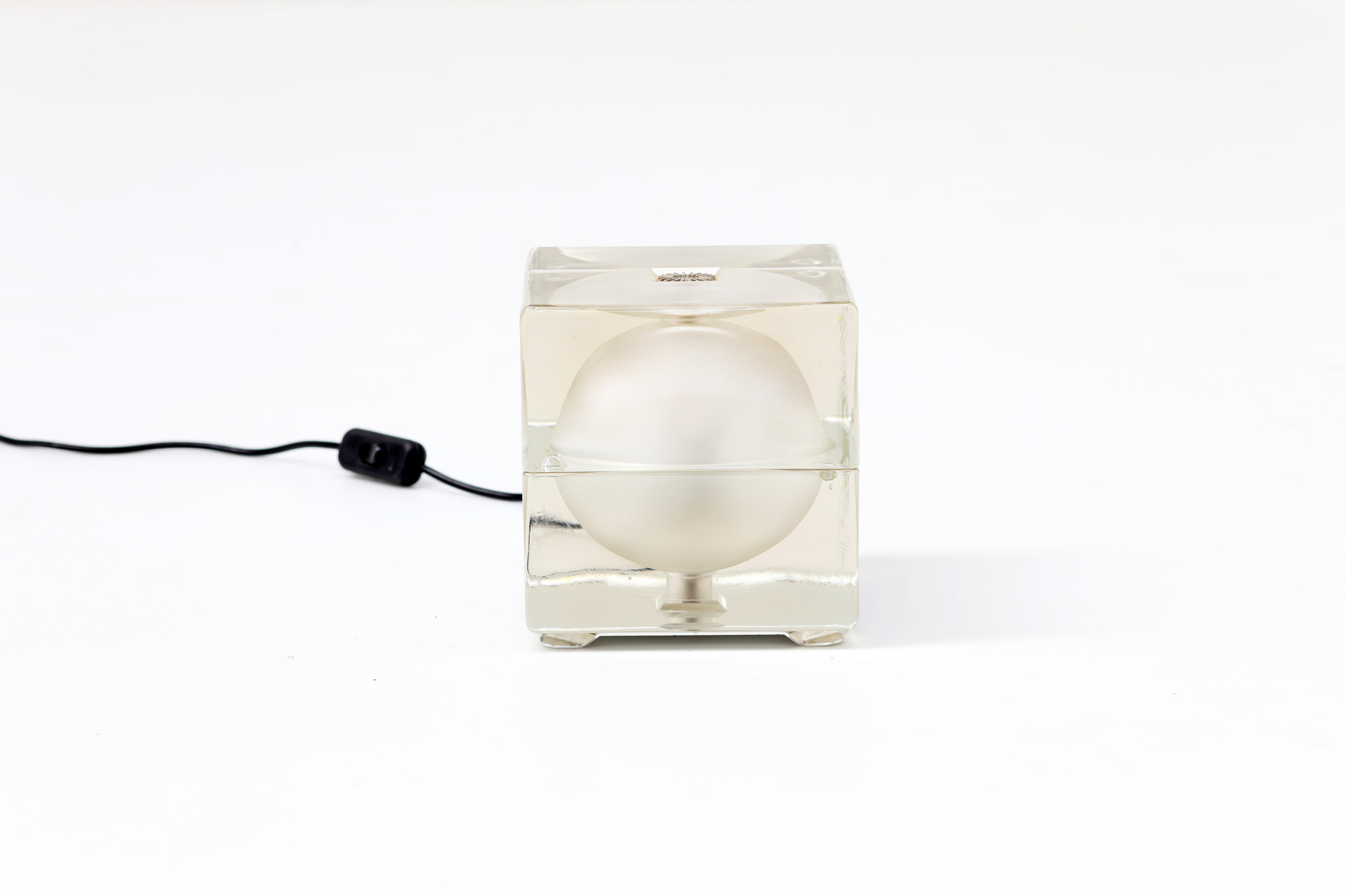 Cubosphere Table Lamp designed by Alessandro Mendini