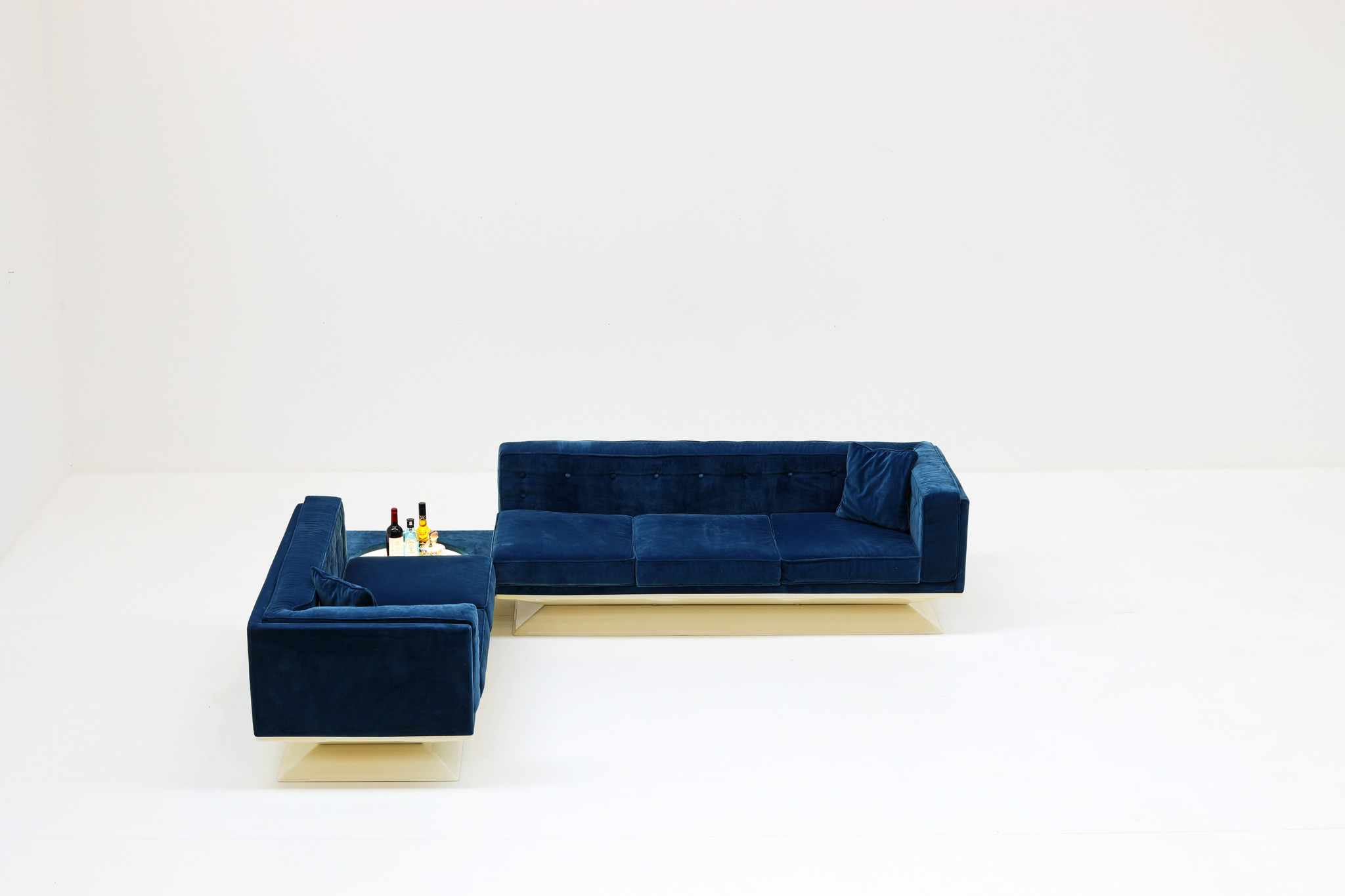 Luigi Pellegrin sofa set for MIM Roma, 1950s