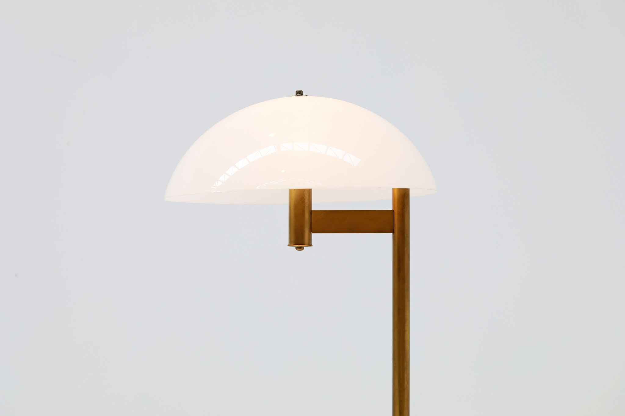 Lampadaires vintage dorés, 1960