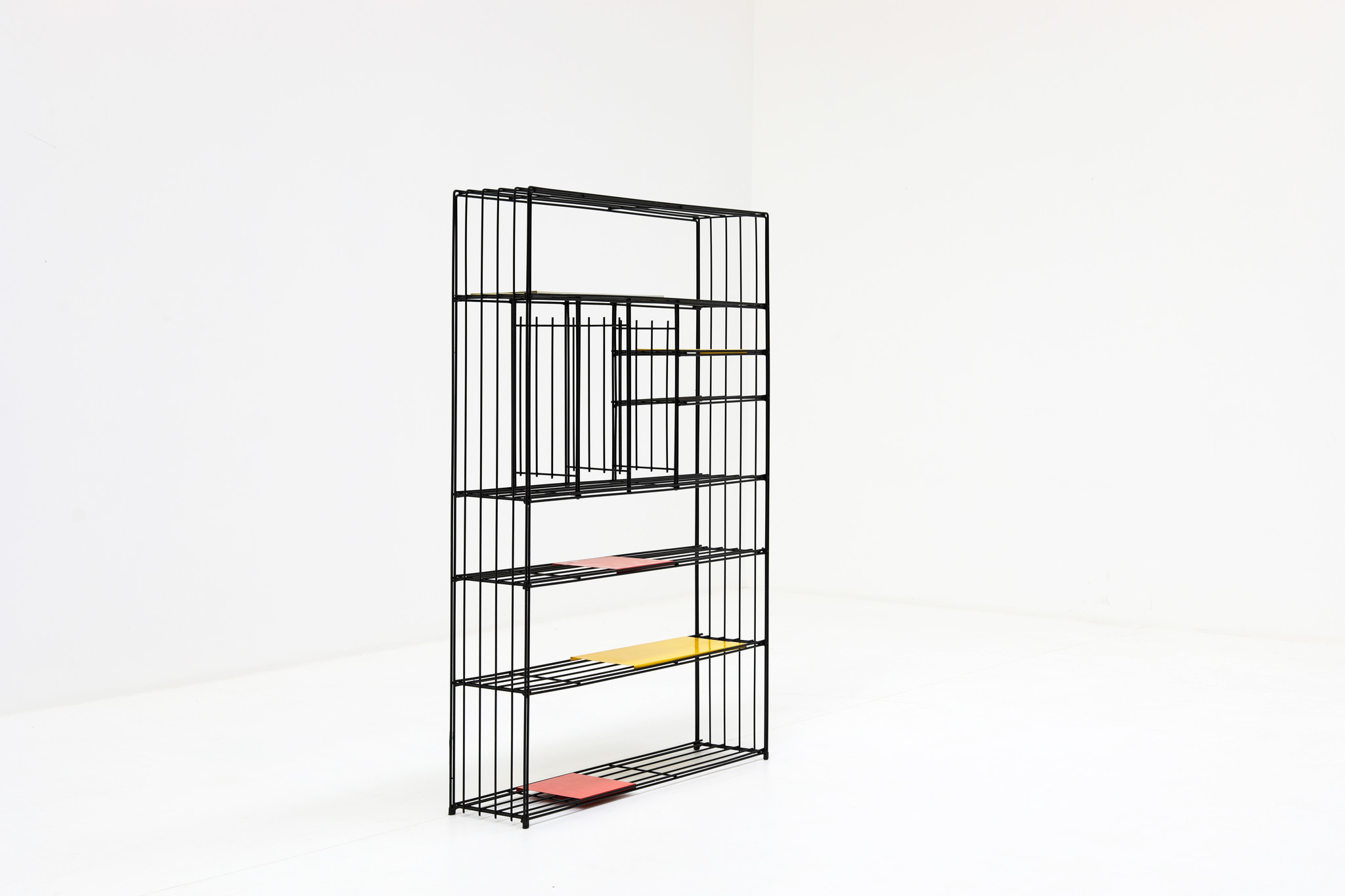 Large Bookshelf by Tjerk Reijenga for Pilastro 1950's