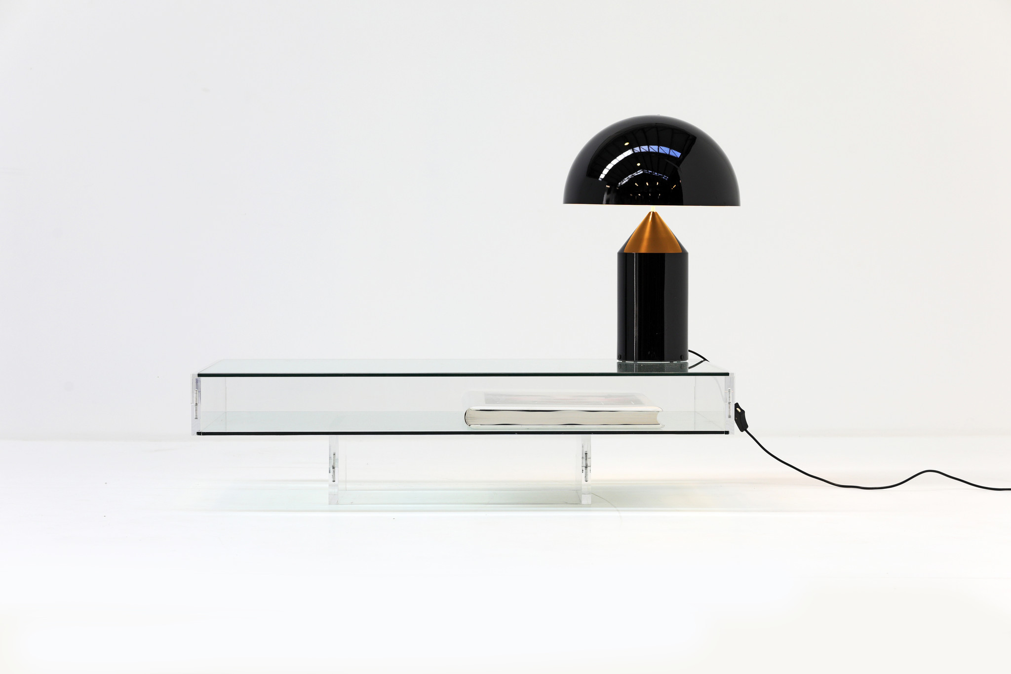 Lampe de table Atollo par Vico Magistretti pour Oluce, 1970