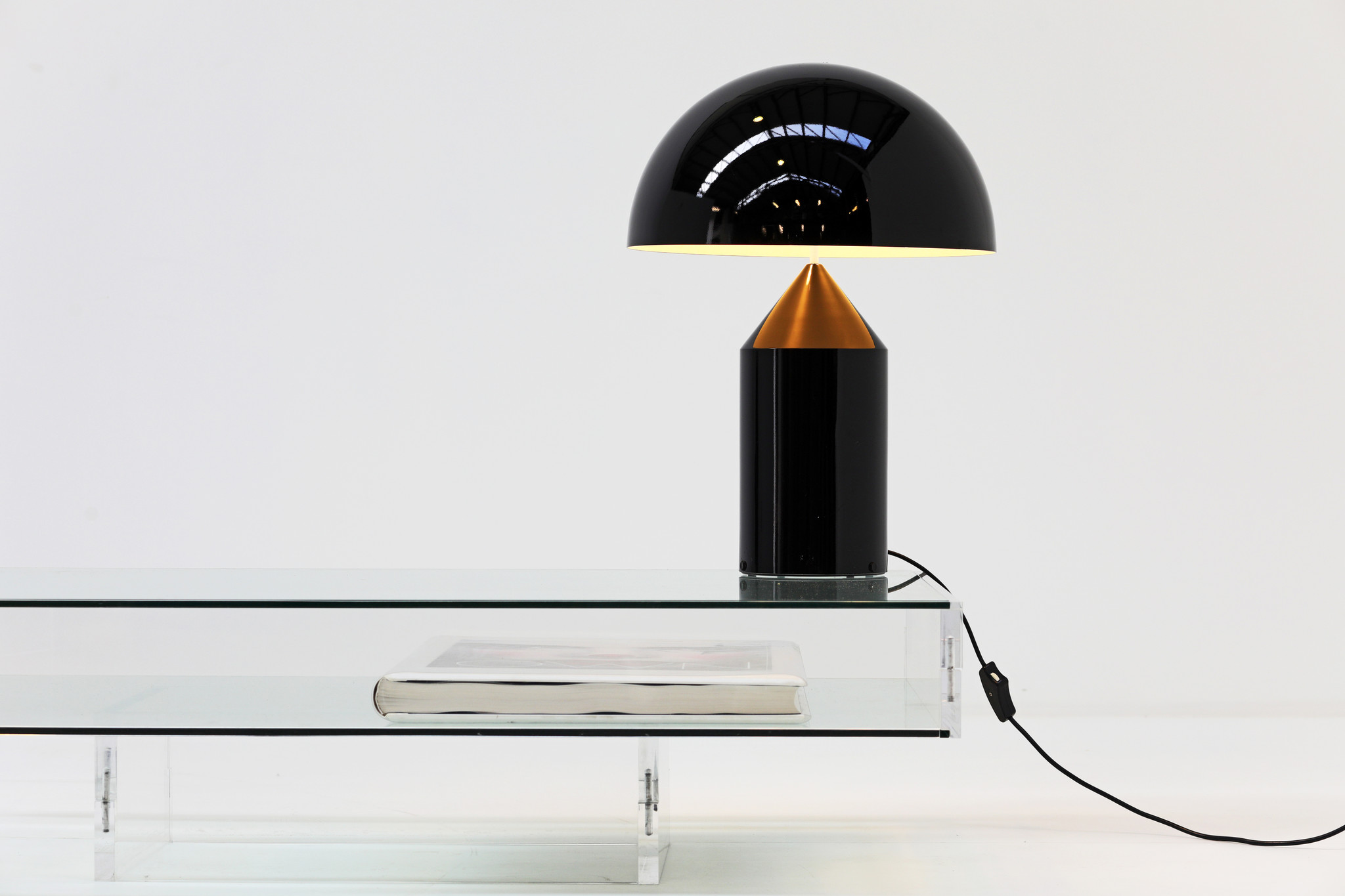 Atollo table lamp by Vico Magistretti for Oluce, 1970's