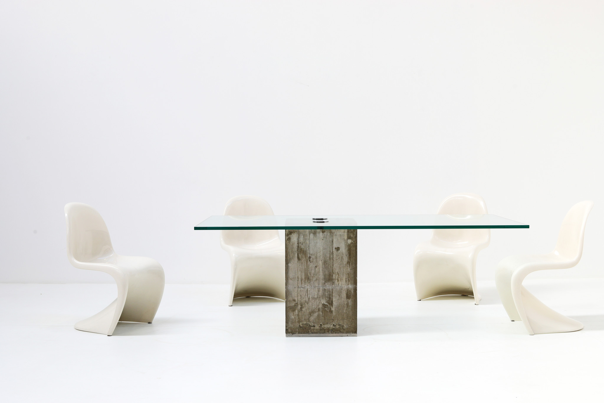 Mid-century dining table "Sapo" by Sergio and Giorgio Saporiti, Italy 1970s