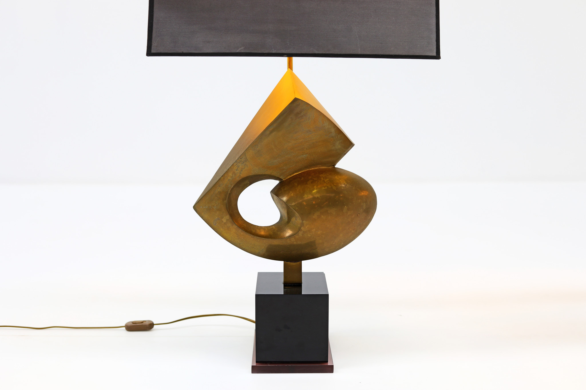 Set of table lamps by Philippe Jean, 1970s