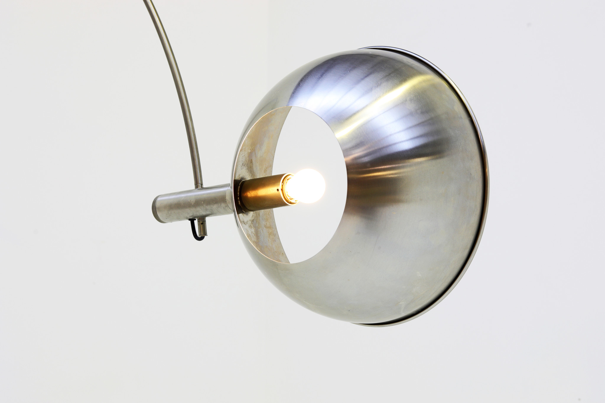 Vintage Postmodern German Boca arc lamp by Florian Schulz