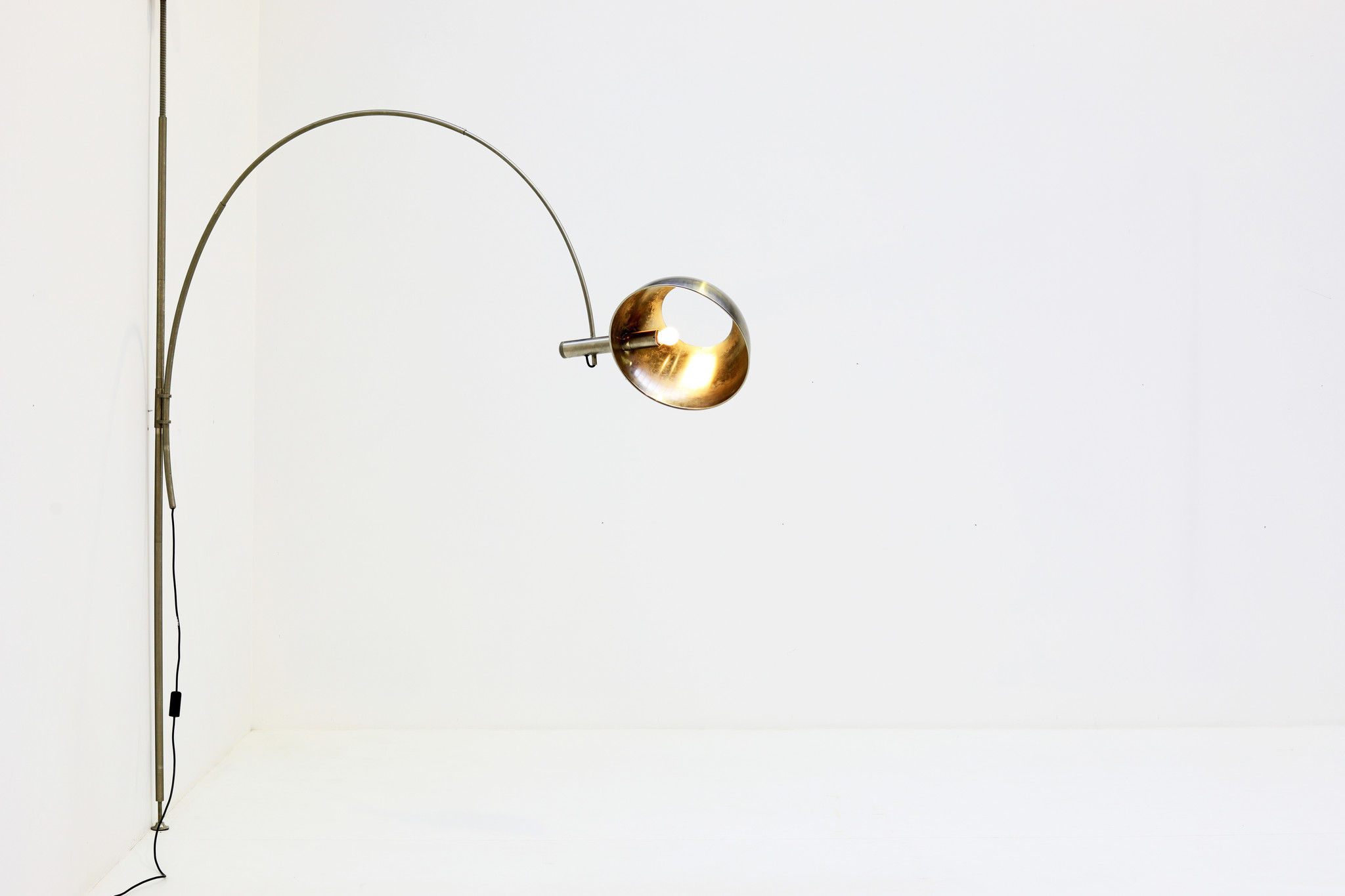 Vintage Postmodern German Boca arc lamp by Florian Schulz