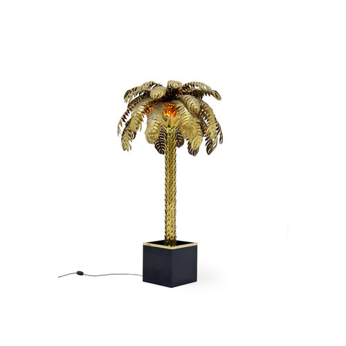 Lampe palmier XXL Maison Jansen