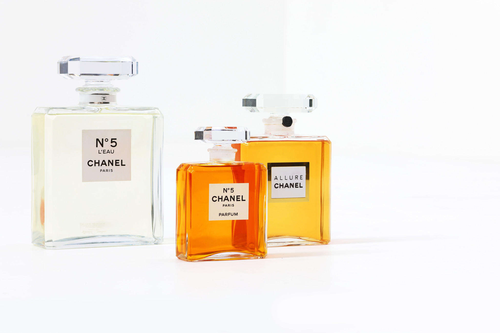 Chanel bottles set