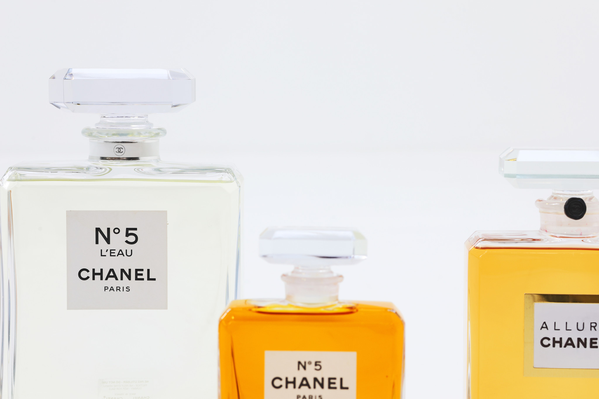 Chanel bottles set