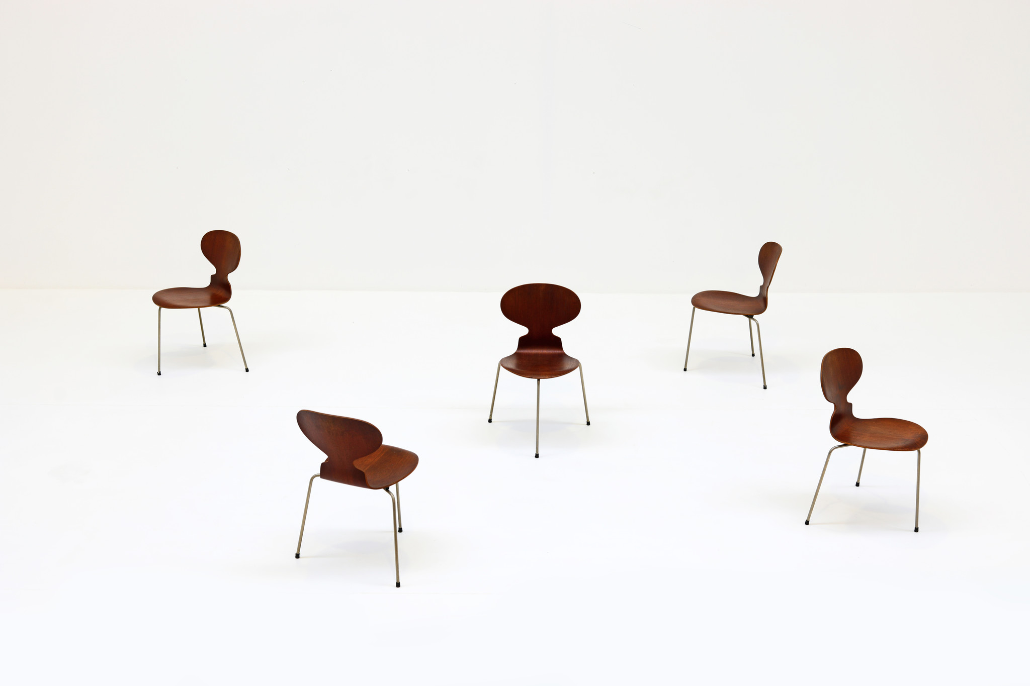 Arne Jacobsen Ant Chairs voor Fritz Hansen, 1960's