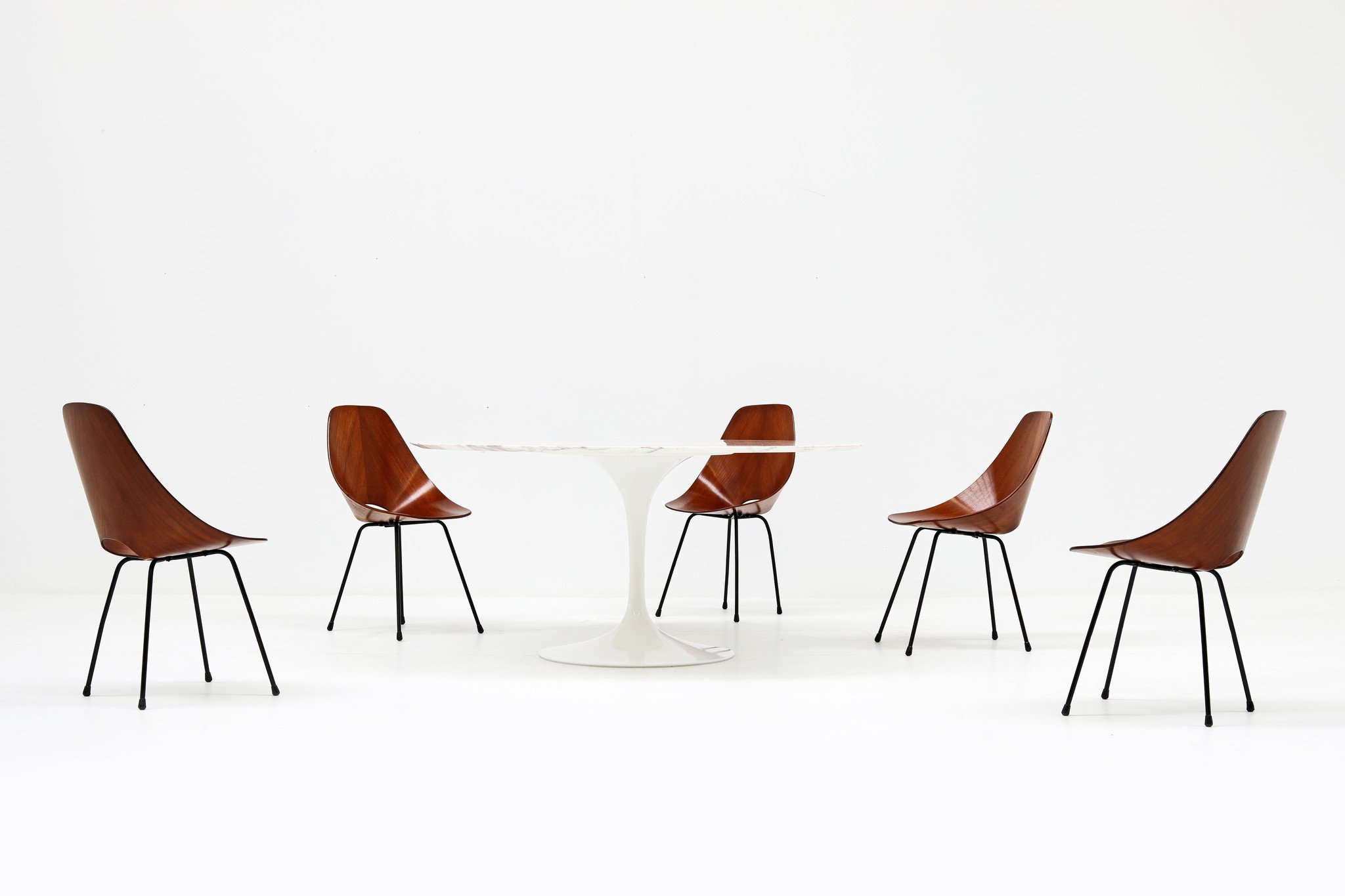 Medea chairs van Vittorio Nobili voor Tagliabue, 1950's