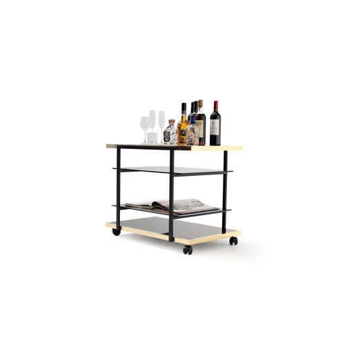 Vintage serving trolley