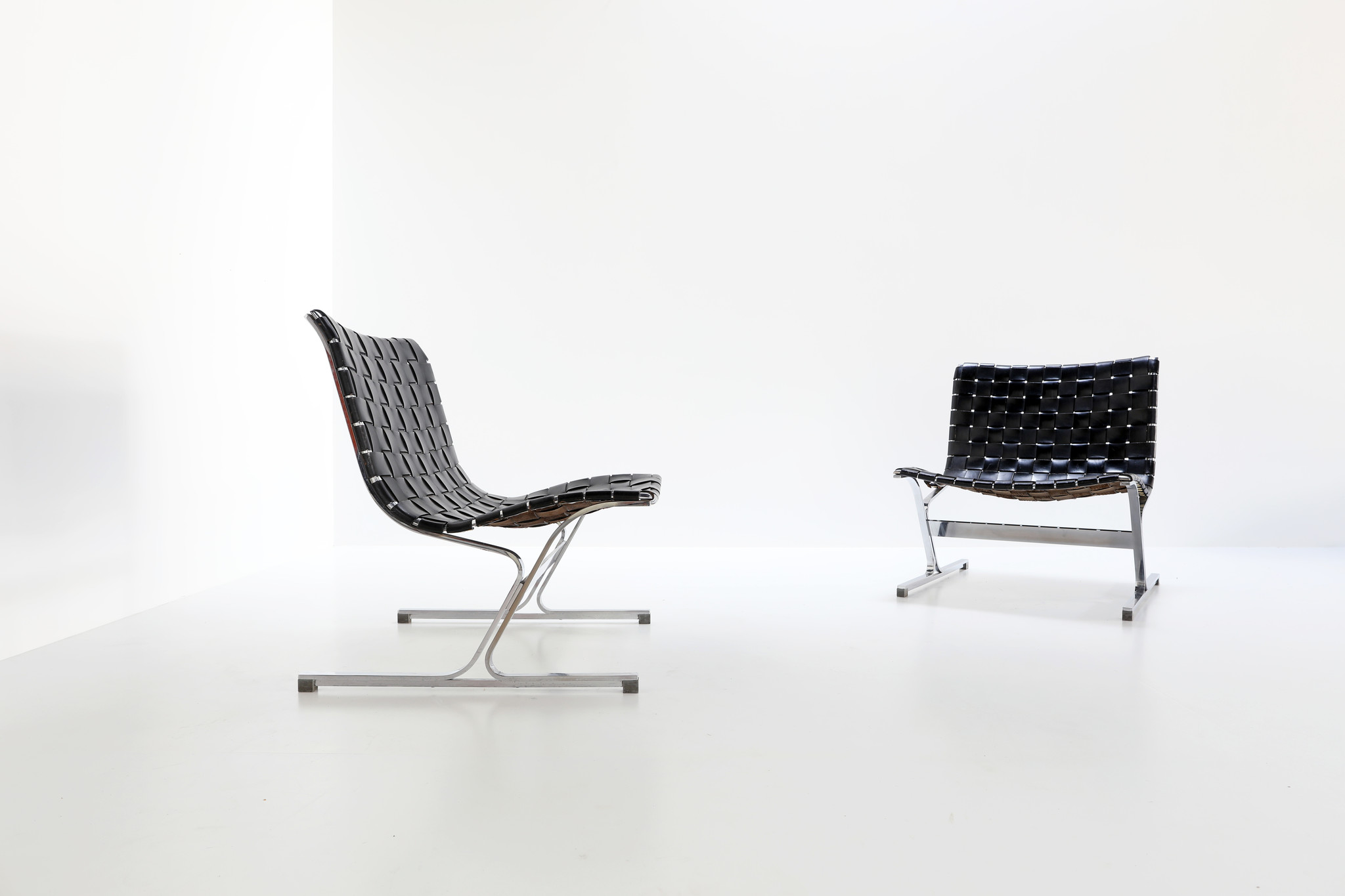 luar chairs set van ross f. littell voor Herman Miller, 1965