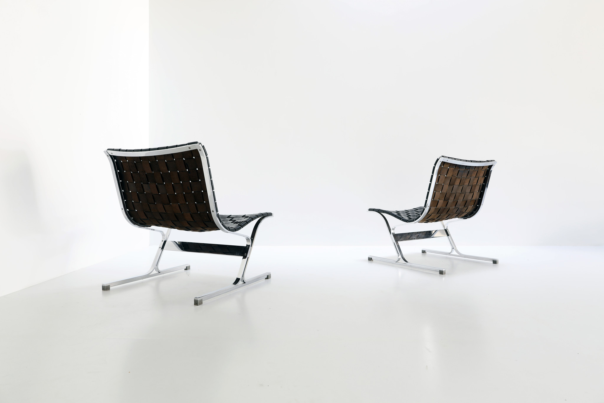 luar chairs set van ross f. littell voor Herman Miller, 1965