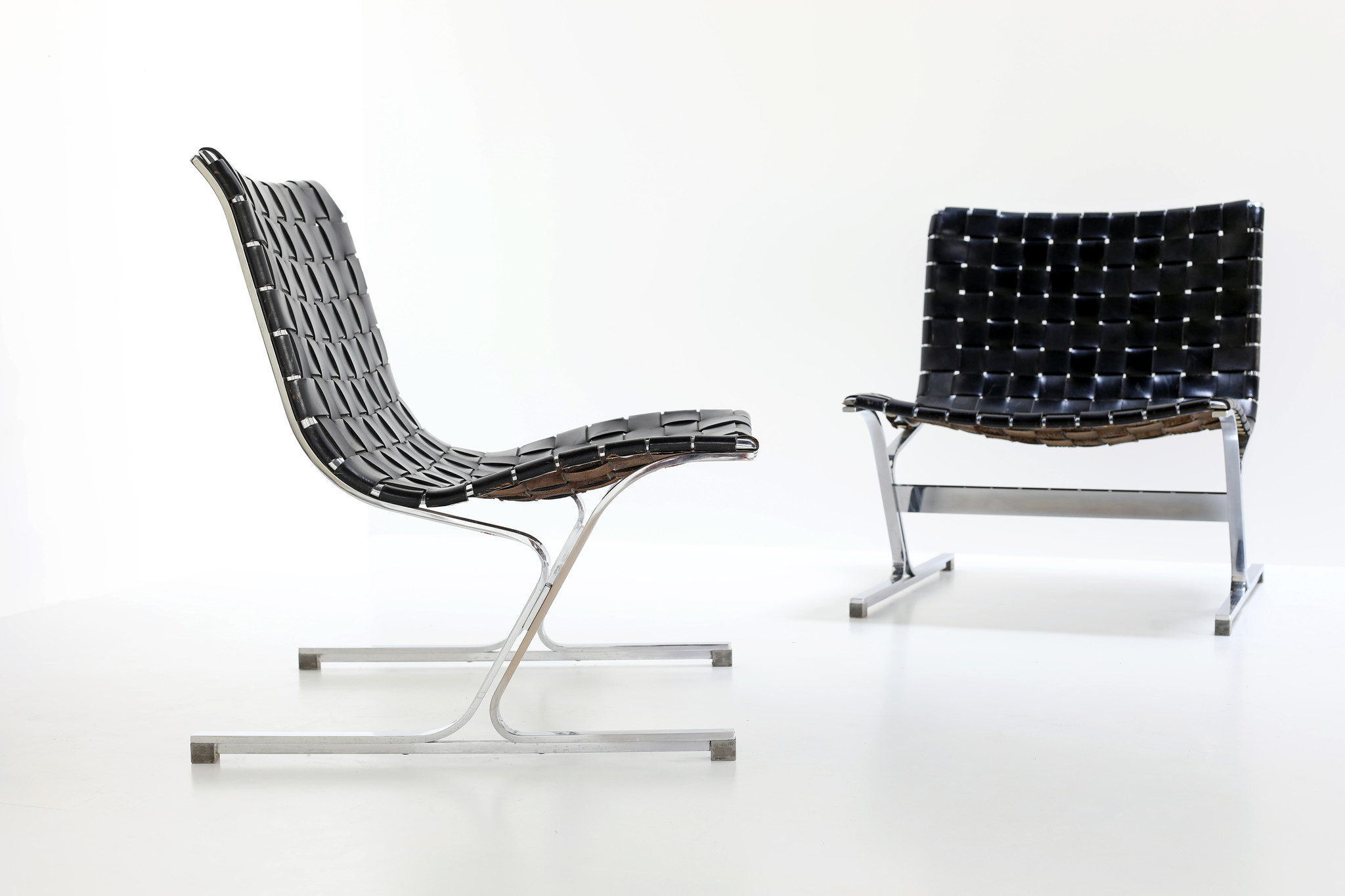 luar chairs set van ross f. littell voor Herman Miller, 1965