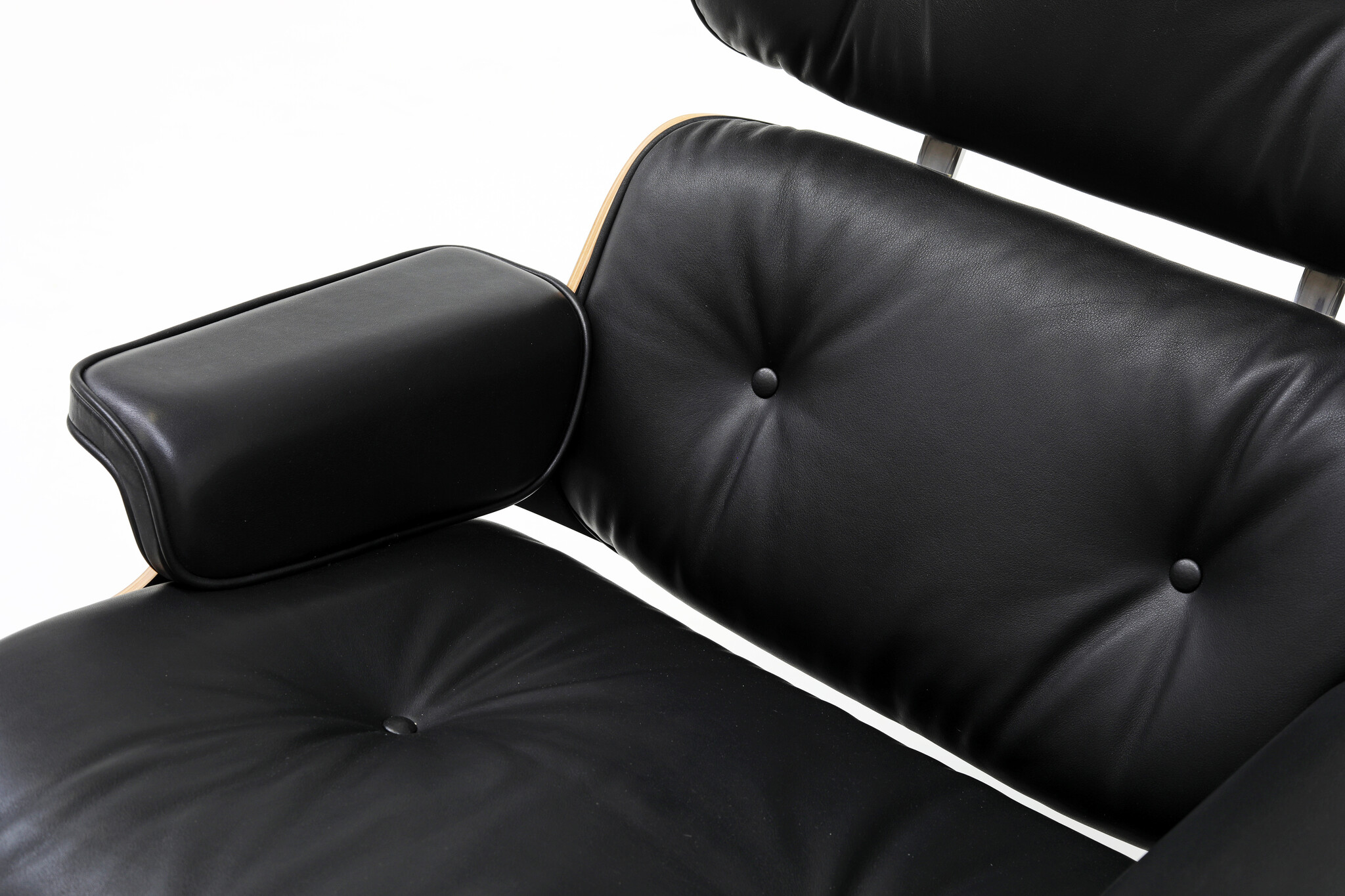 Chaise longue Eames & pouf Vitra, édition XL